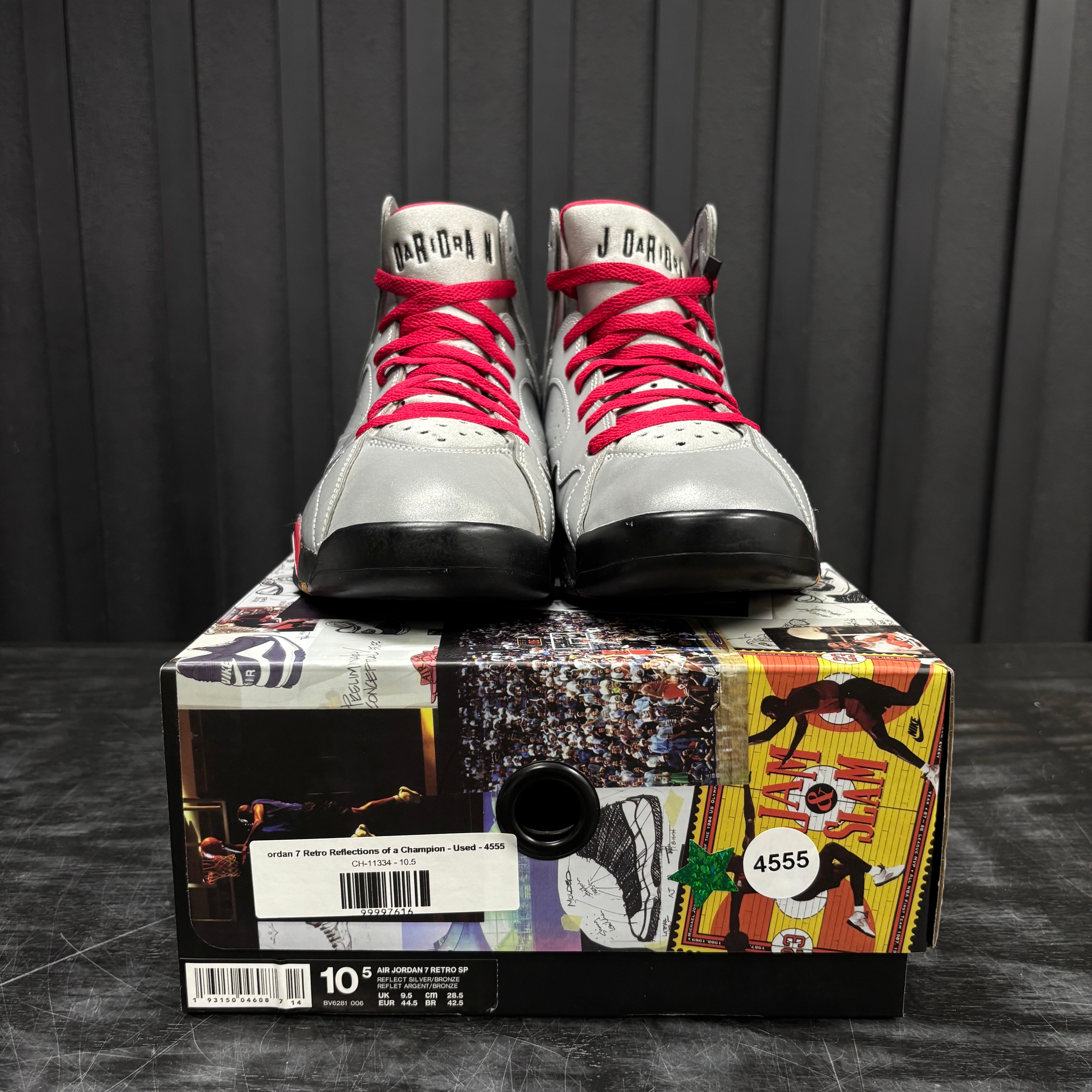 Jordan 7 Retro Reflections of a Champion - Used - 4555
