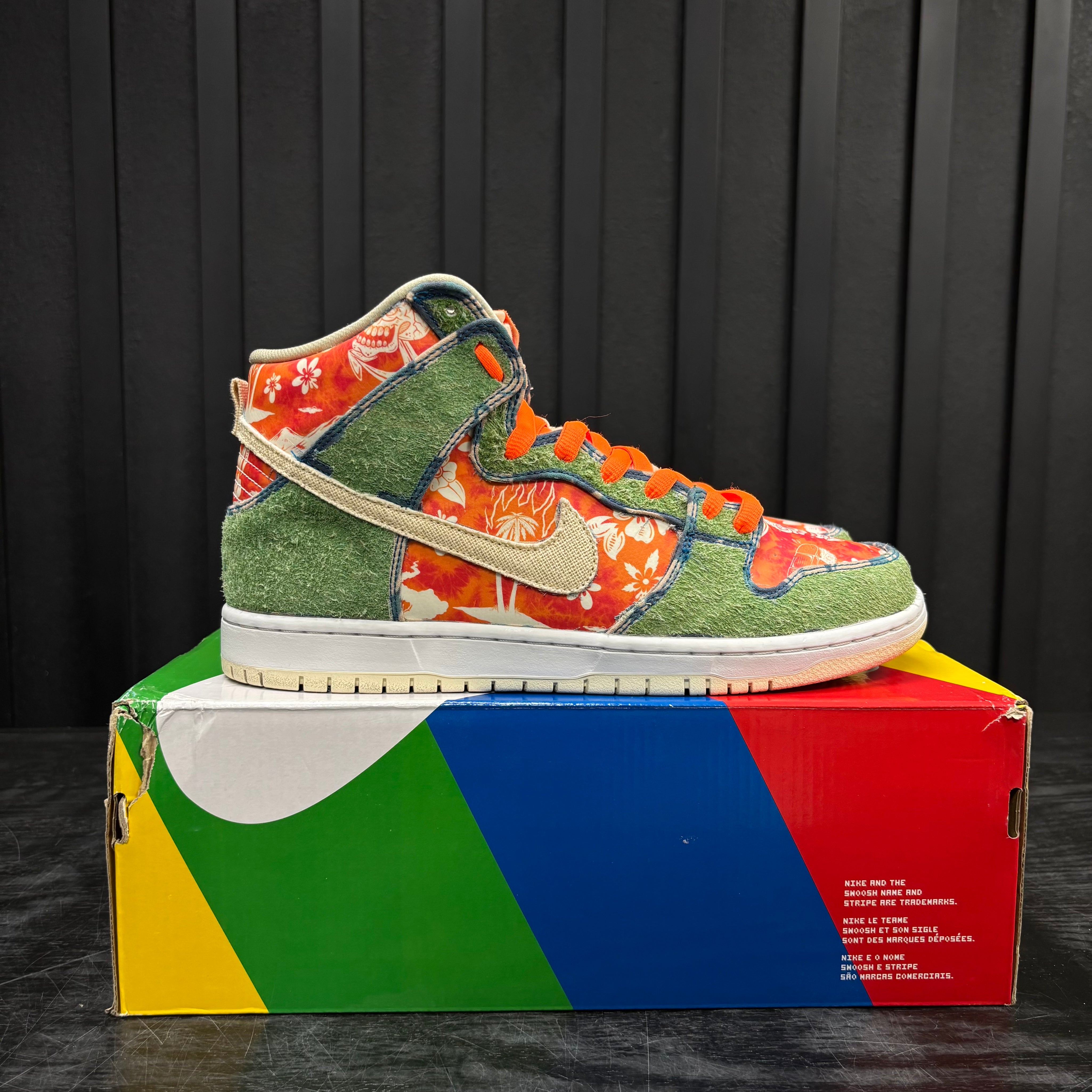 Nike SB Dunk High Hawaii - Used. - 4577