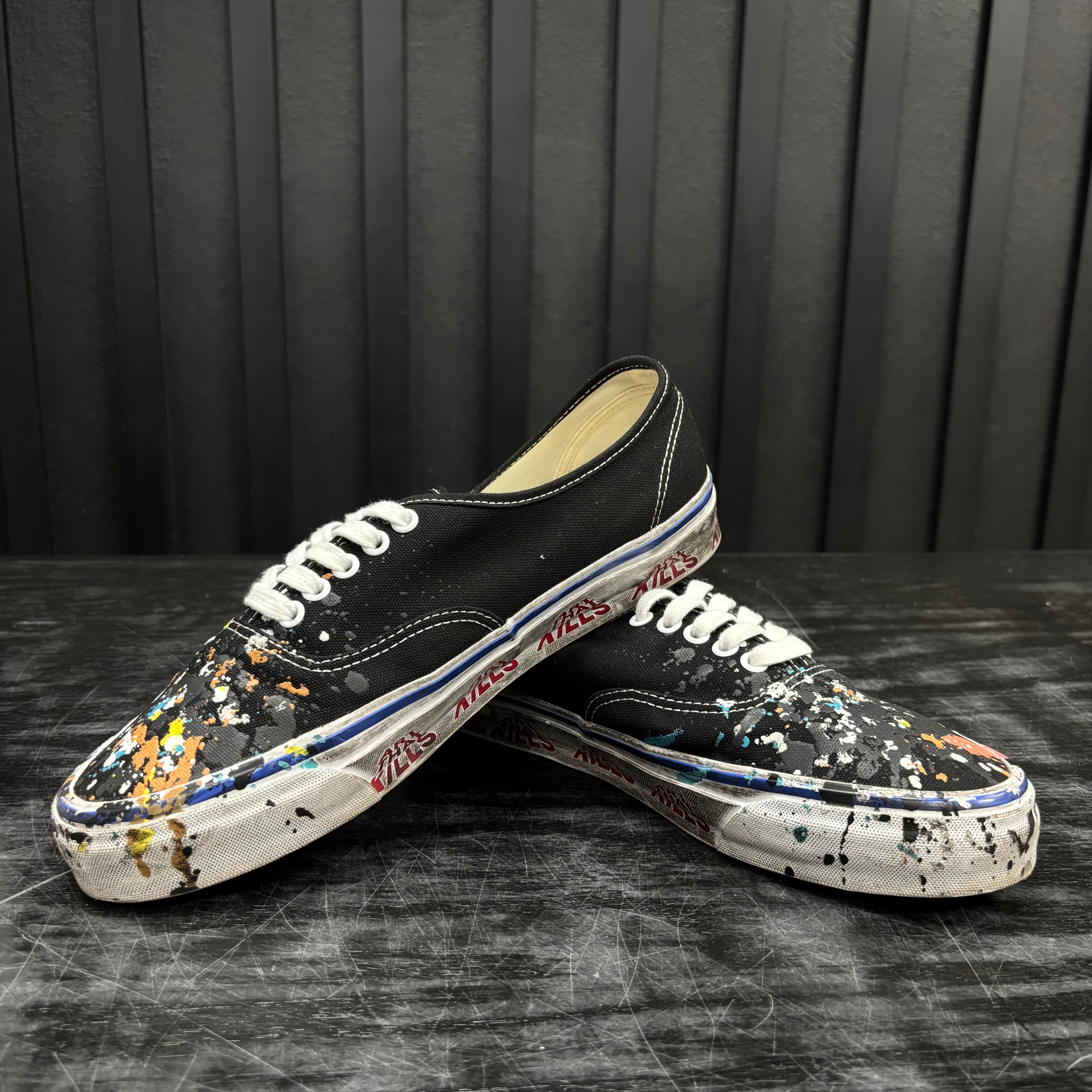 Vans Authentic Reissue 44 Gallery Dept. Art That Kills Black - Used - 3945