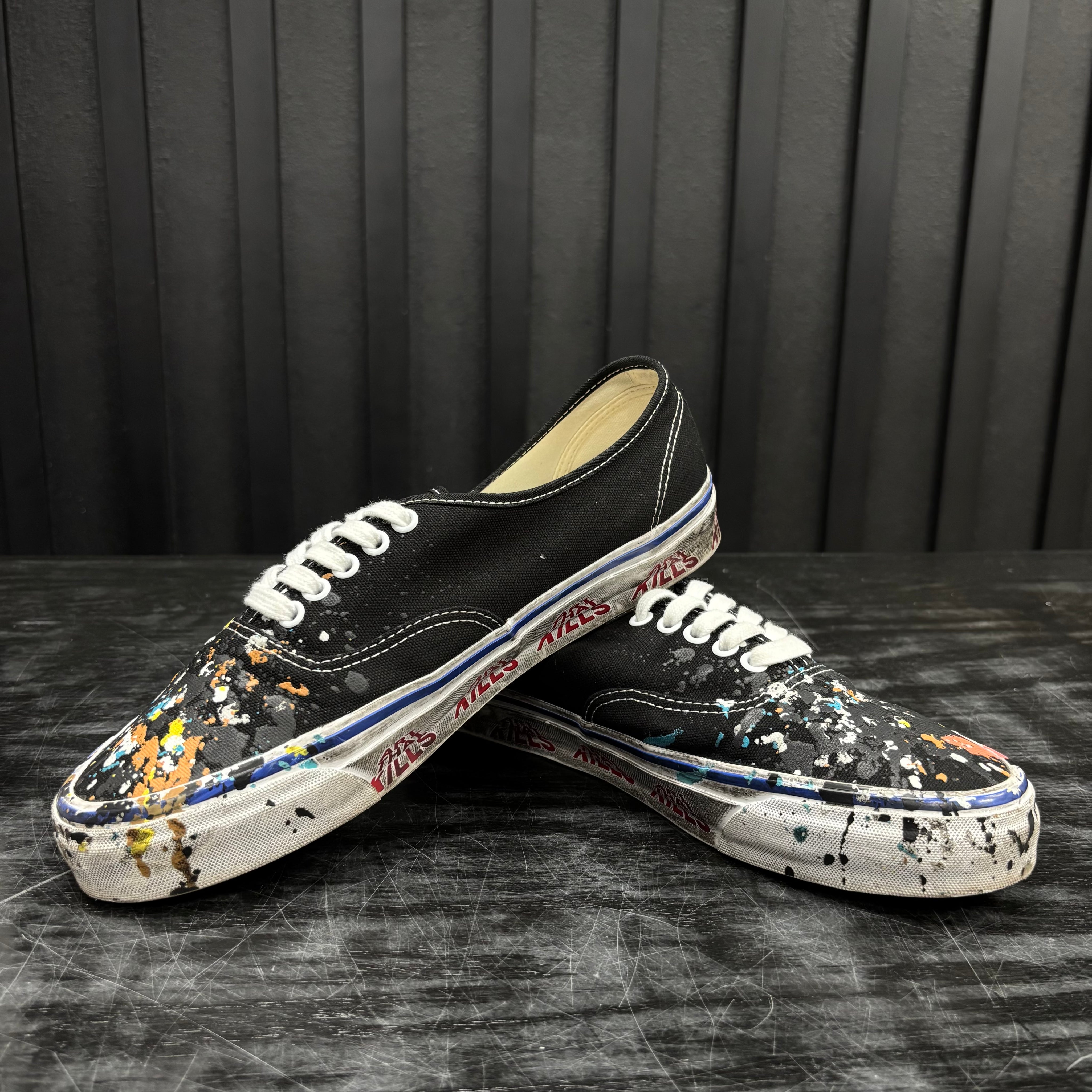 Vans Authentic Reissue 44 Gallery Dept. Art That Kills Black - Used - 3945