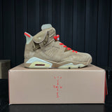 Jordan 6 Retro Travis Scott British Khaki - Used - 4547