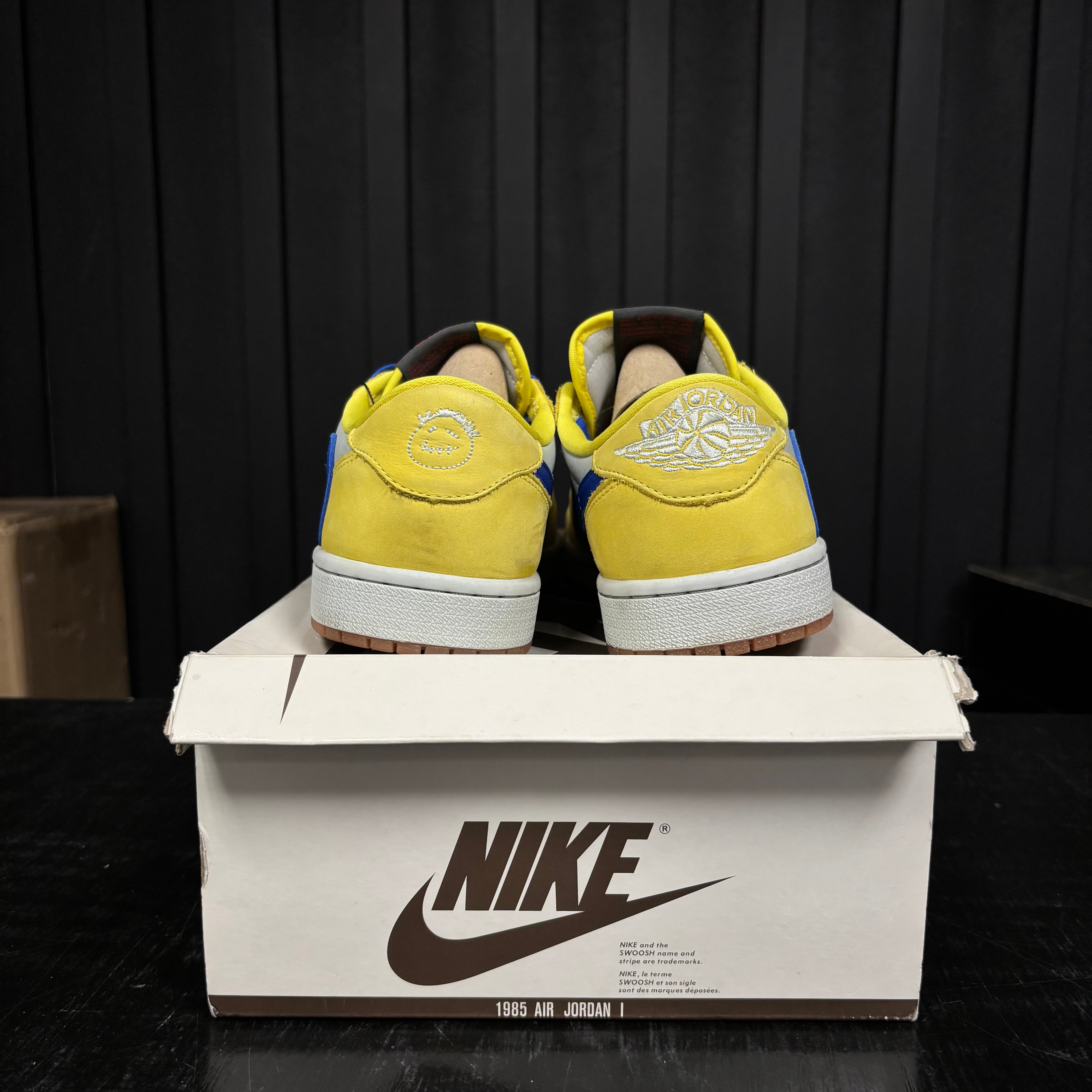 Jordan 1 Retro Low OG SP Travis Scott Canary (Women's) - Used - 3947
