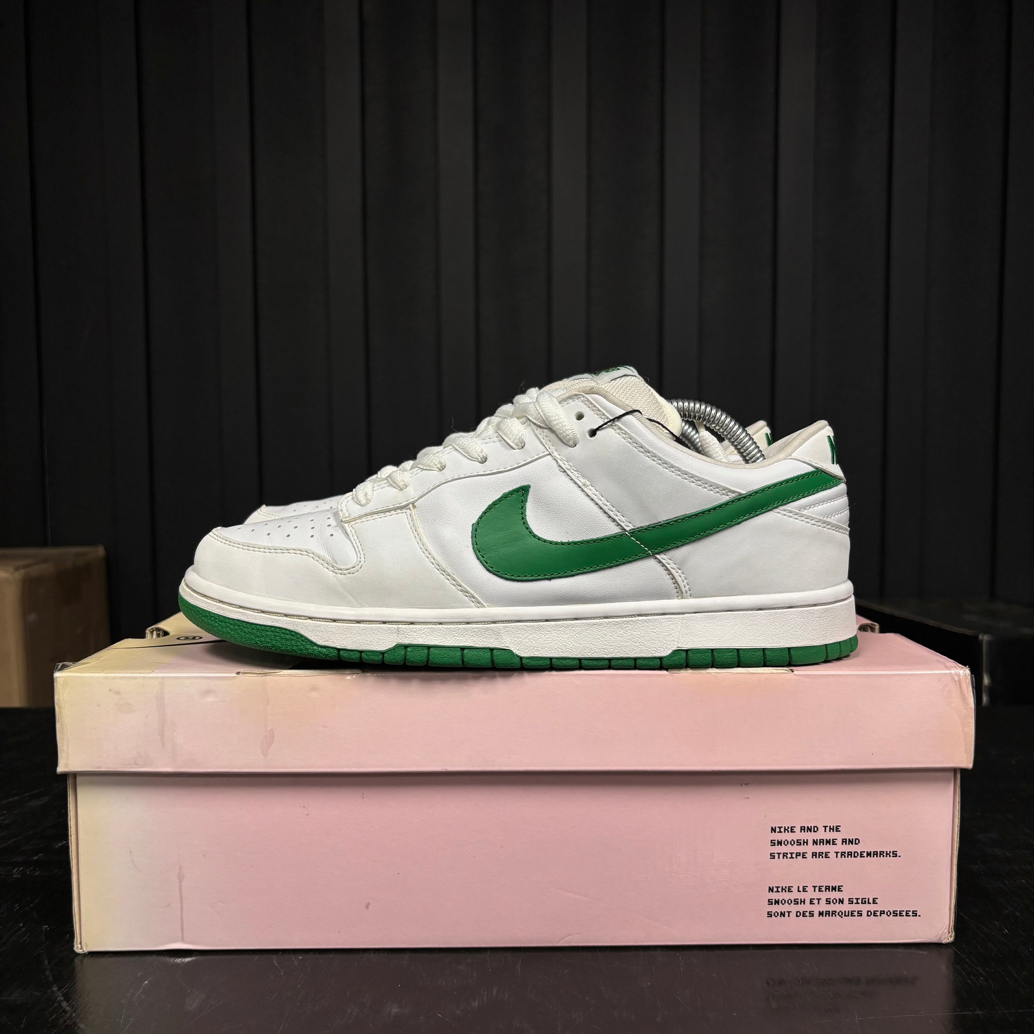 Nike Dunk Low Pro SB White Classic Green - Used - 1991