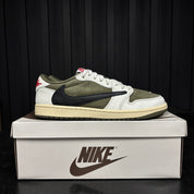 Jordan 1 Retro Low OG SP Travis Scott Medium Olive - Used - 3940