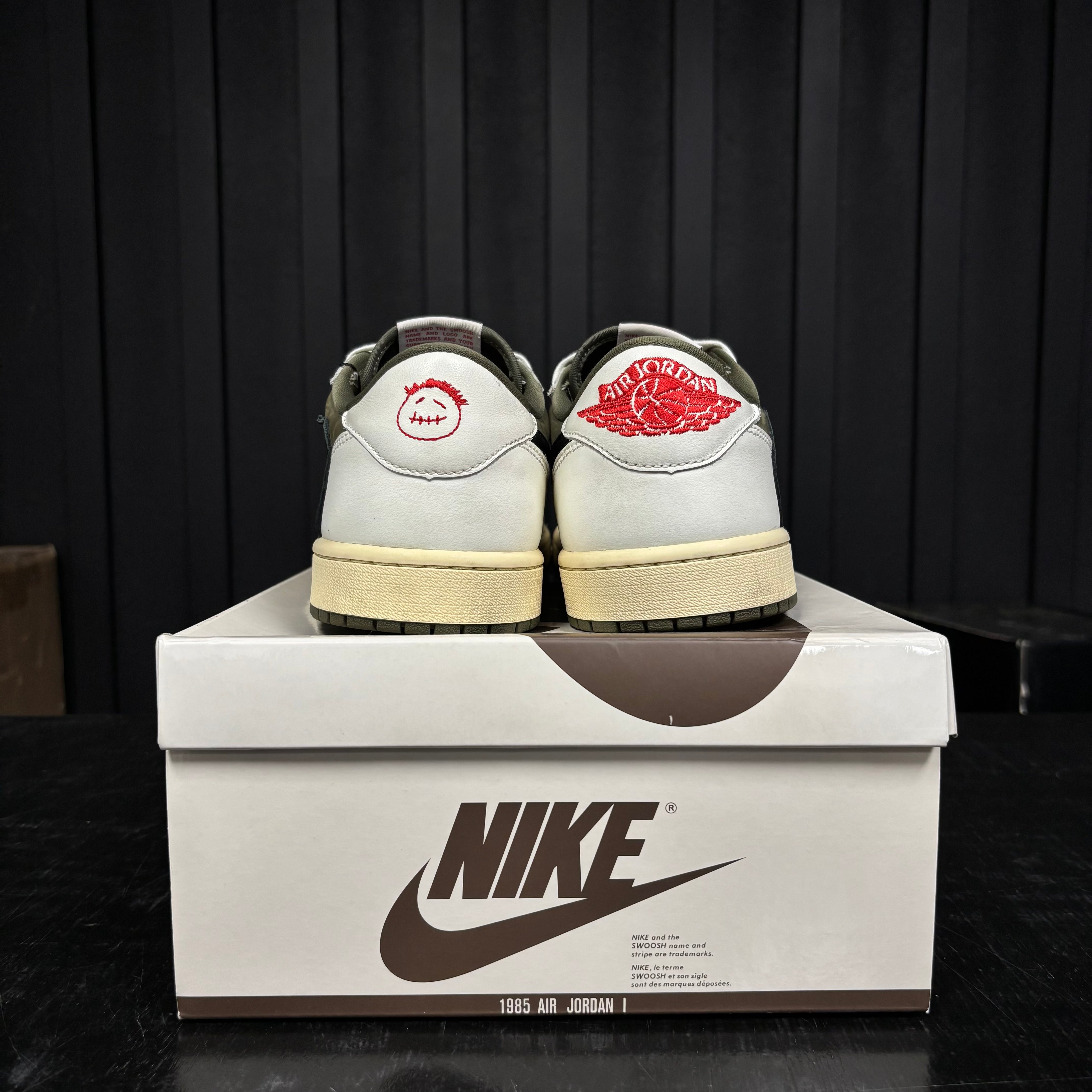 Jordan 1 Retro Low OG SP Travis Scott Medium Olive - Used - 3940