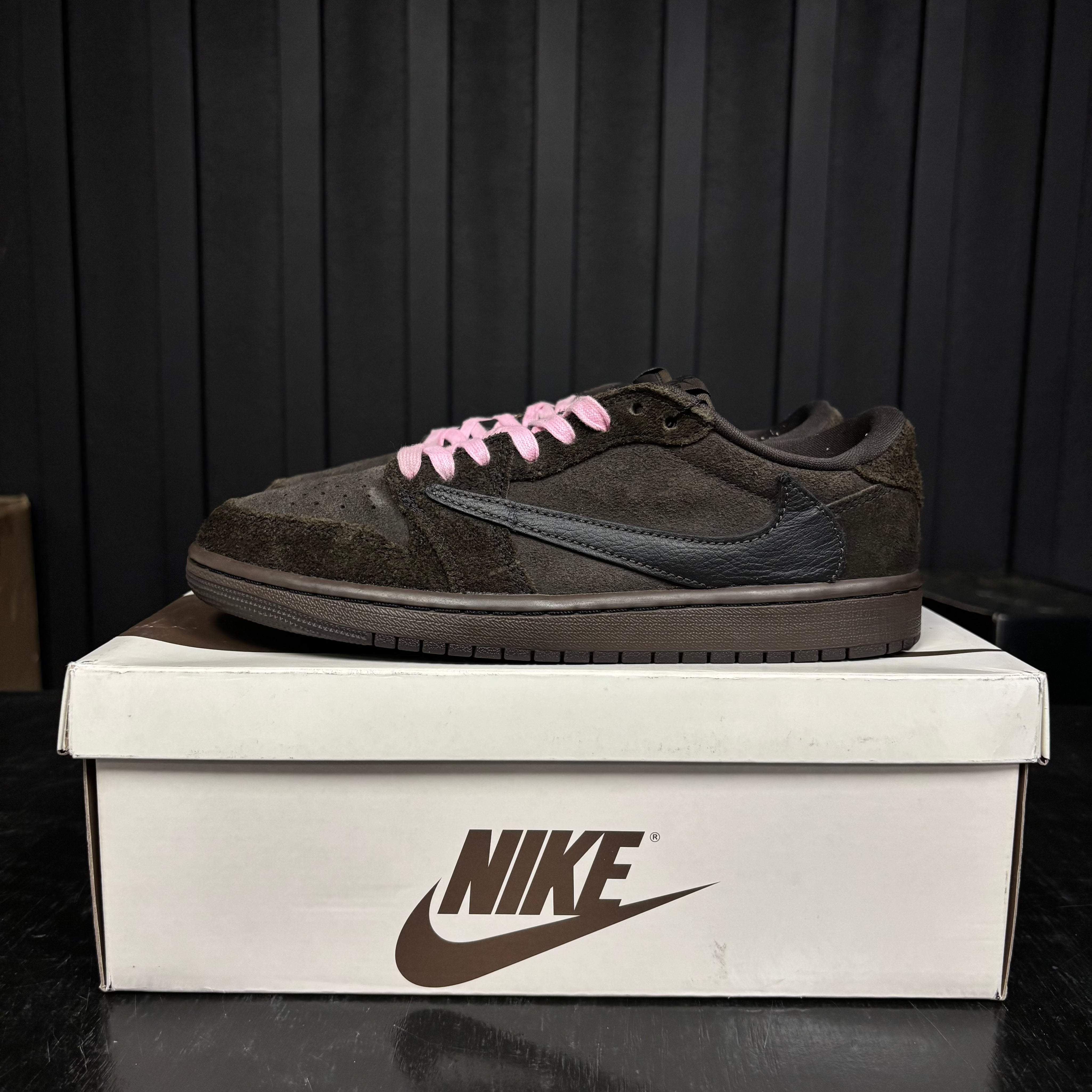 Jordan 1 Retro Low OG SP Travis Scott Velvet Brown - Used - 3929