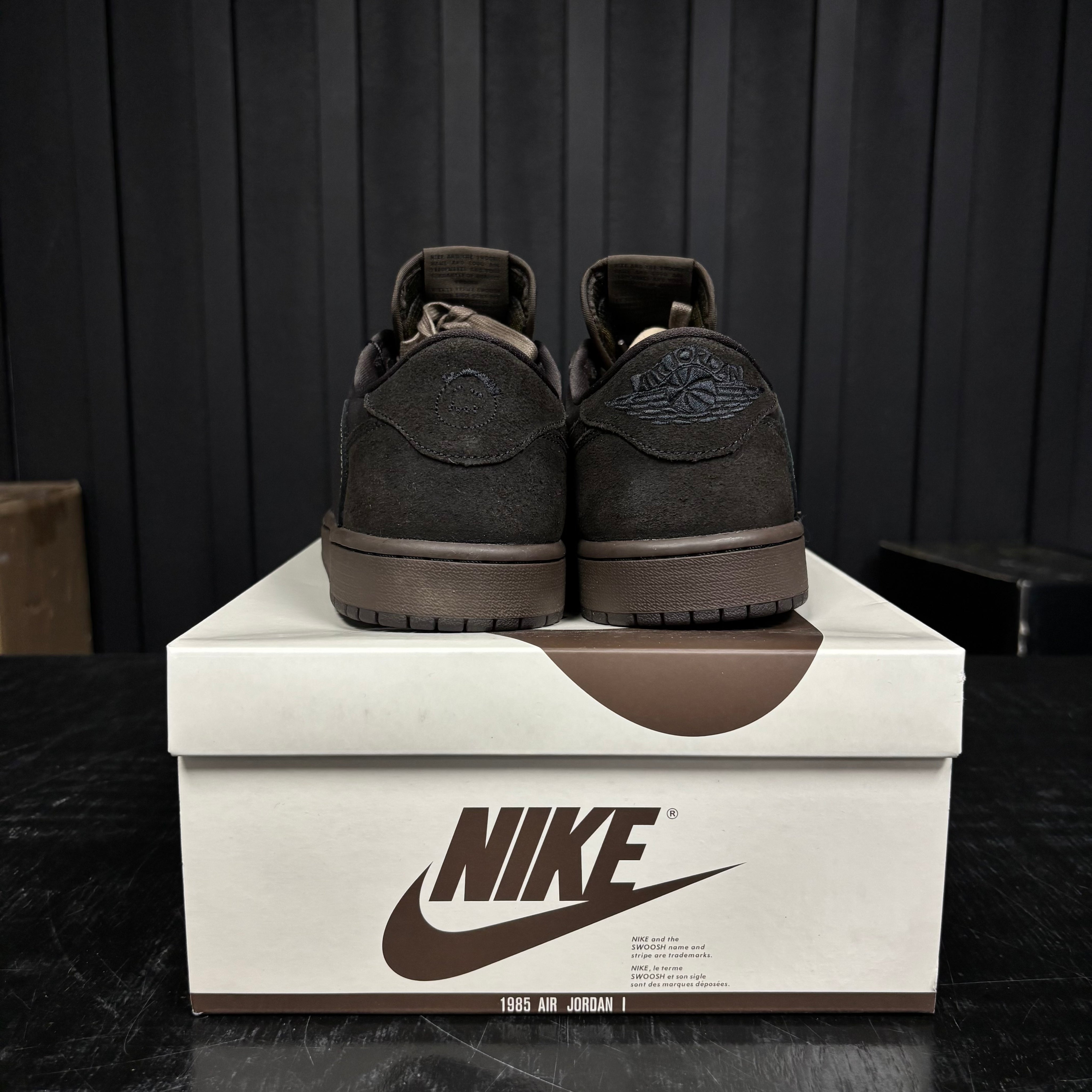 Jordan 1 Retro Low OG SP Travis Scott Velvet Brown - Used - 3953