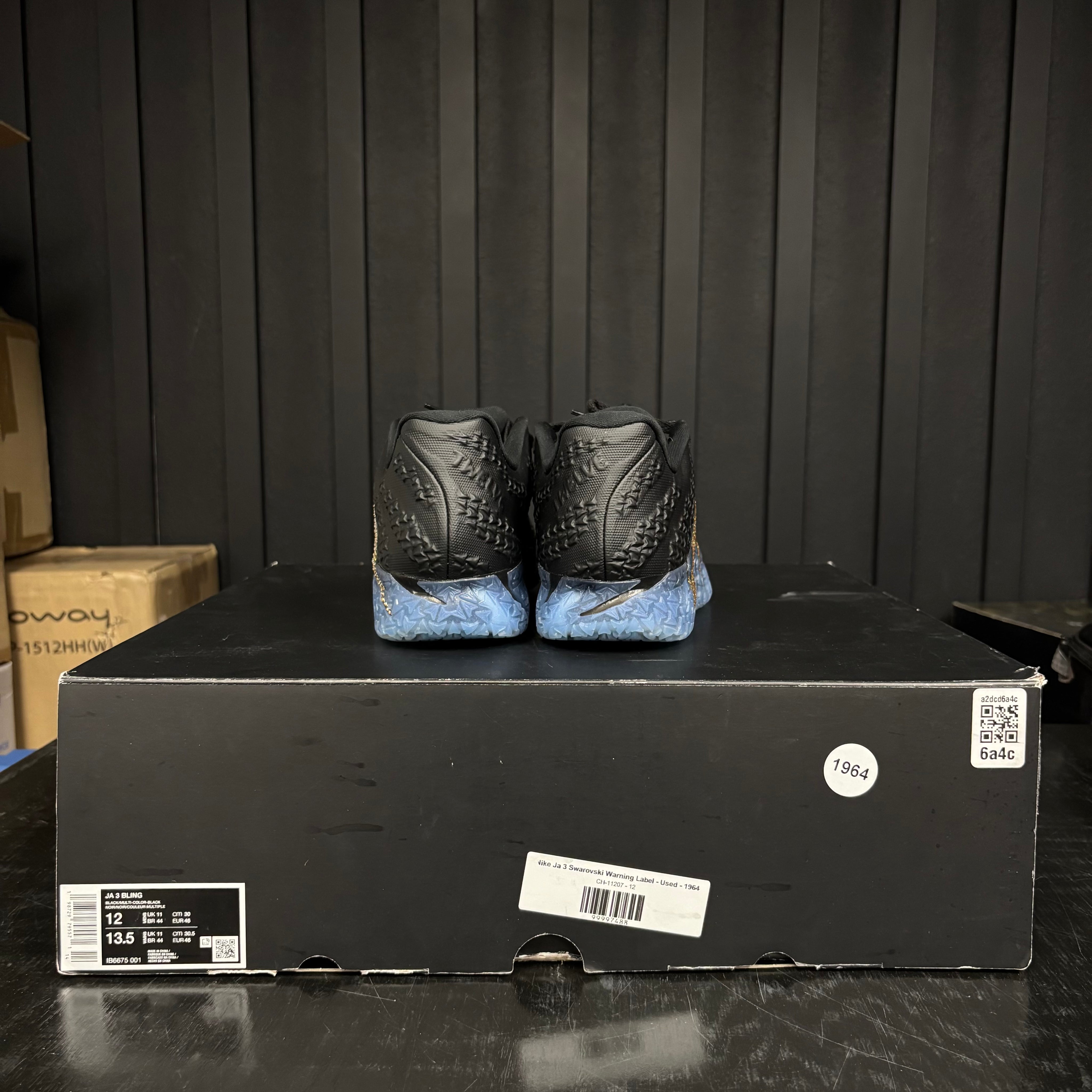Nike Ja 3 Swarovski Warning Label - Used - 1964