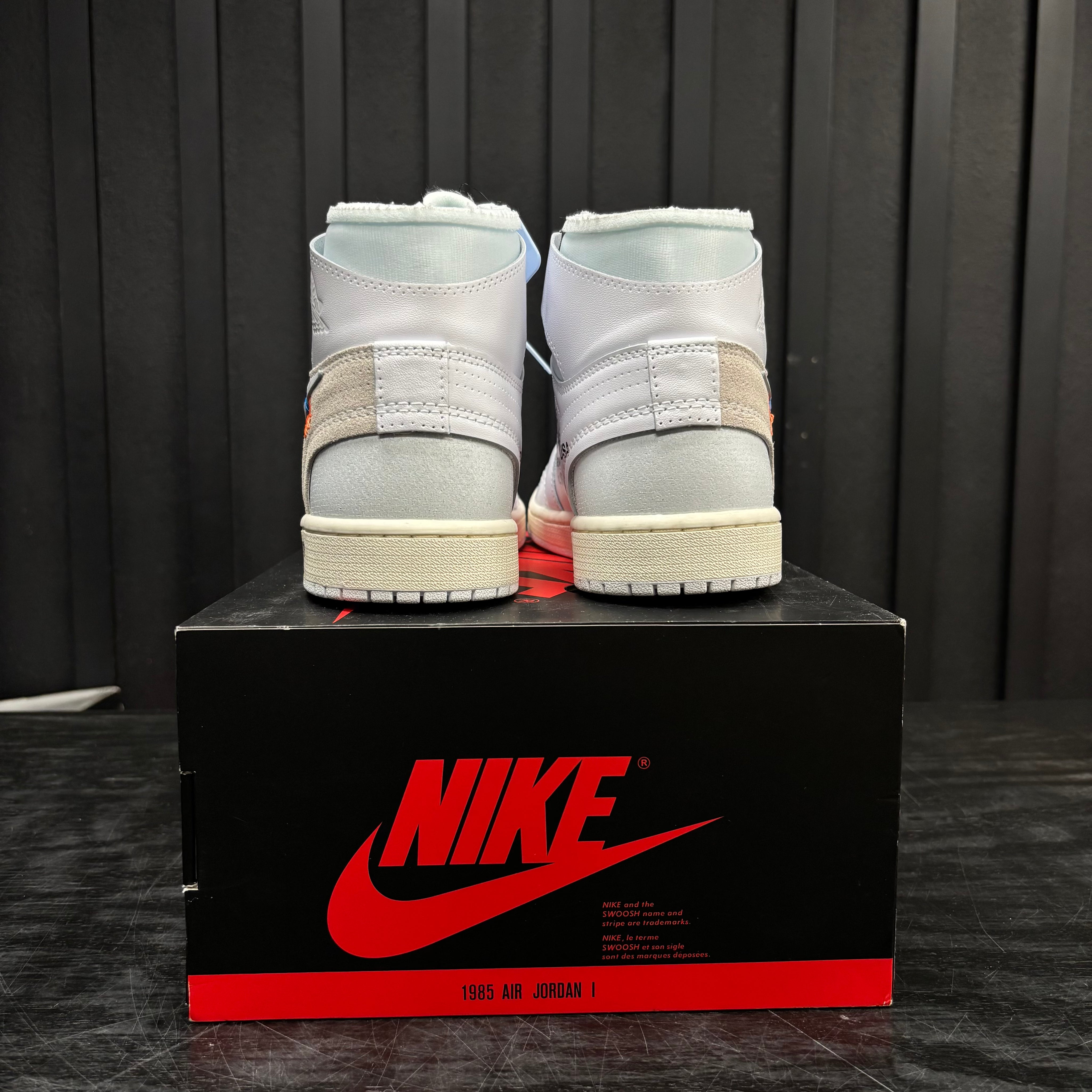 Jordan 1 Retro High Virgil Abloh Archive Alaska - Used - 4590