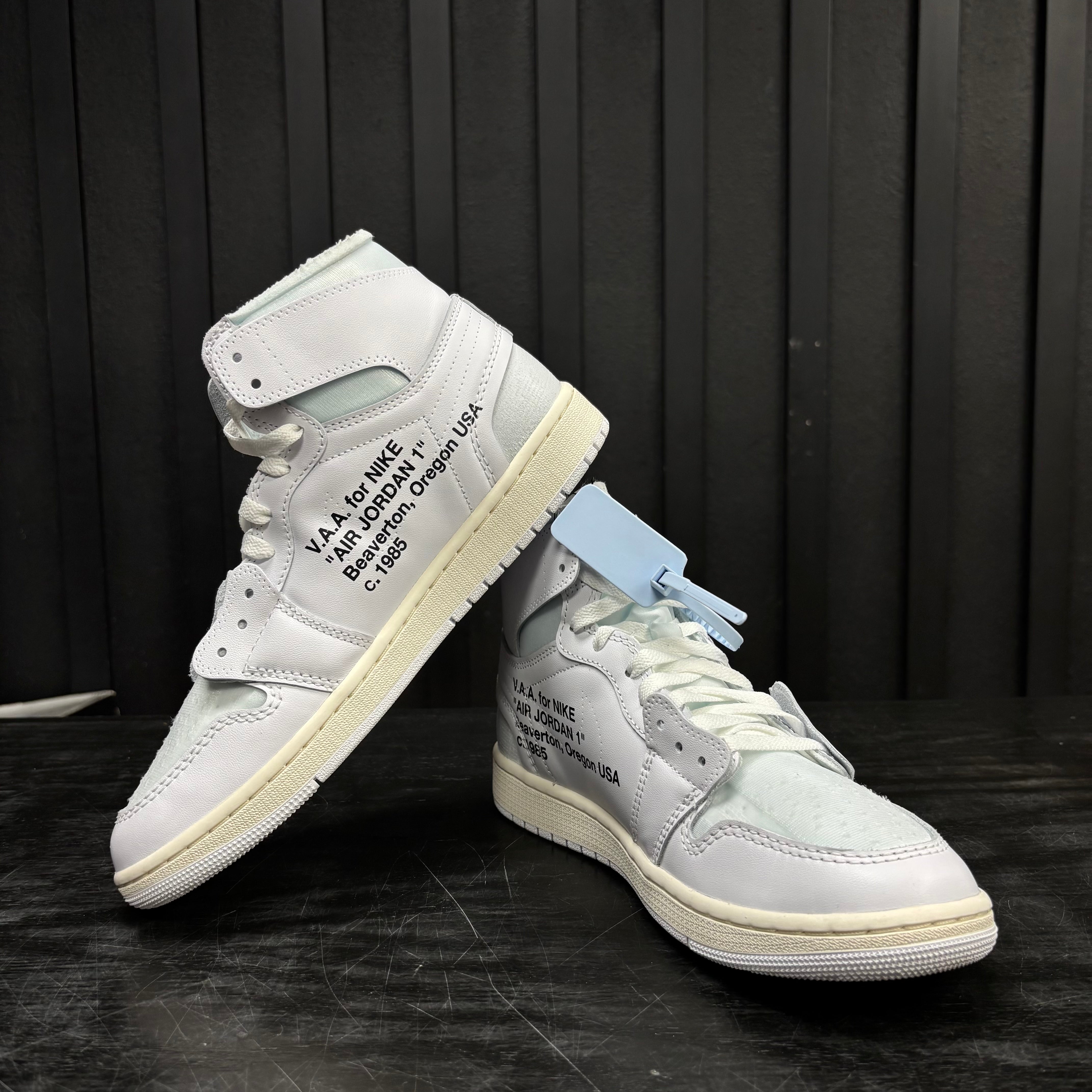Jordan 1 Retro High Virgil Abloh Archive Alaska - Used - 4590