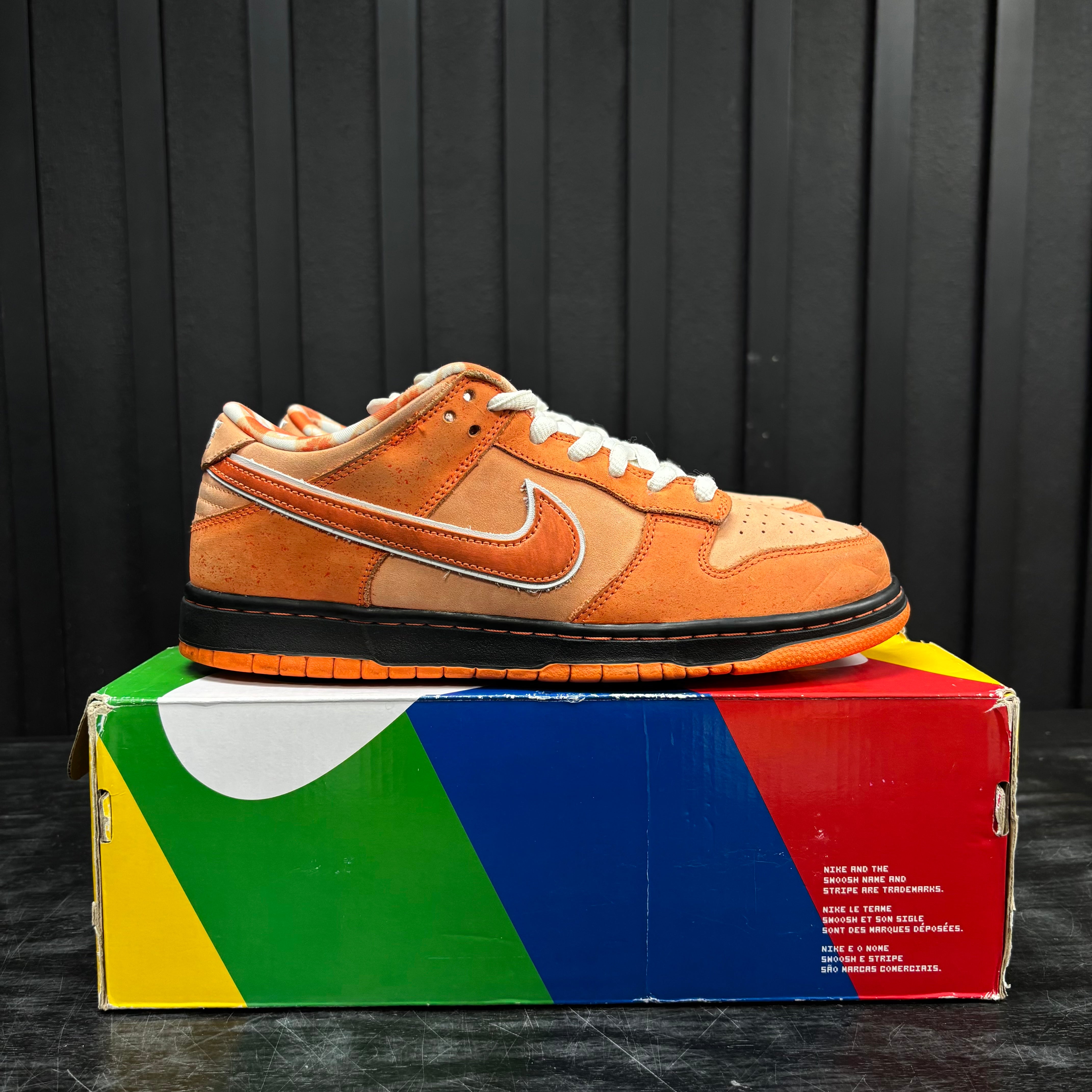 Nike SB Dunk Low Concepts Orange Lobster - Used - 4586