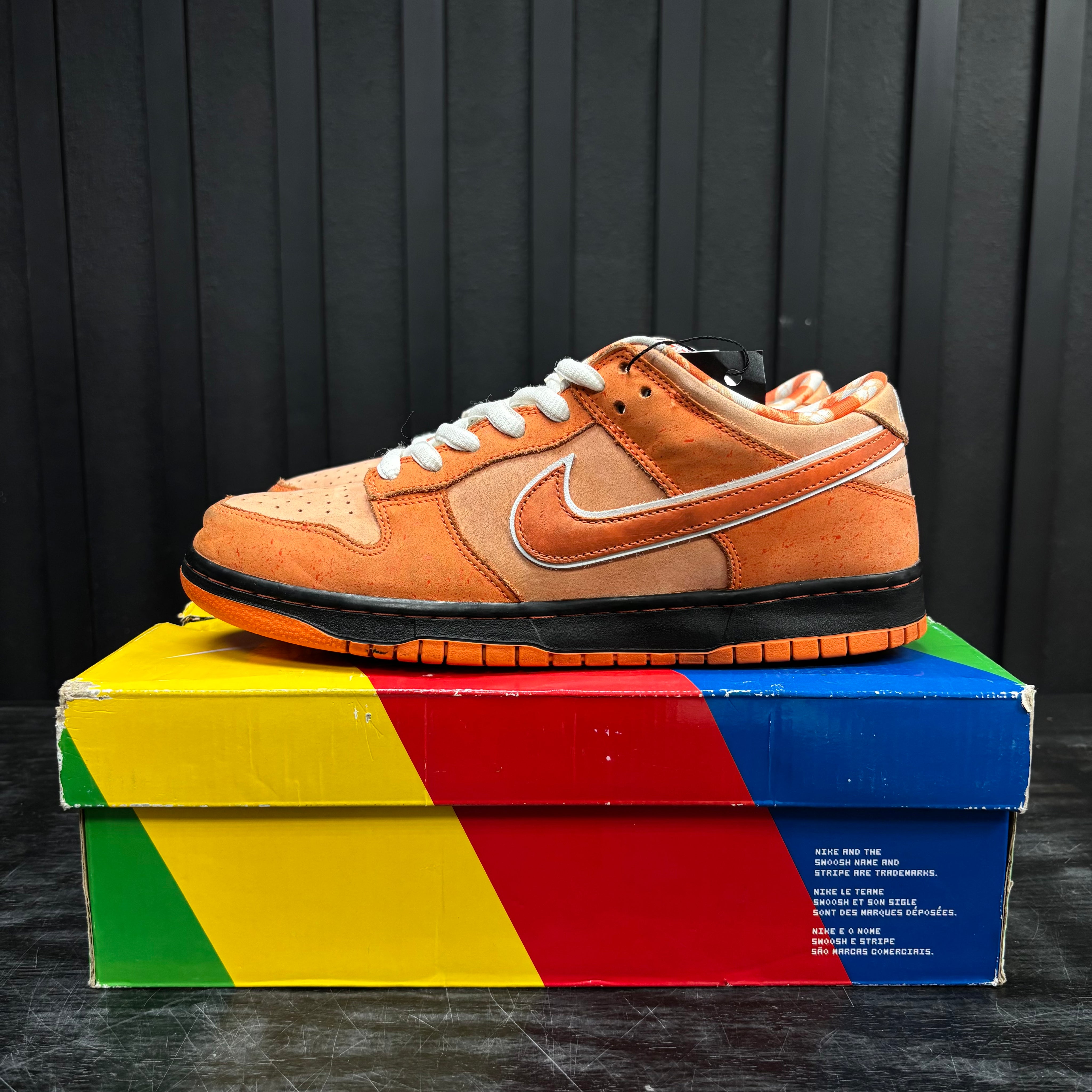 Nike SB Dunk Low Concepts Orange Lobster - Used - 4586