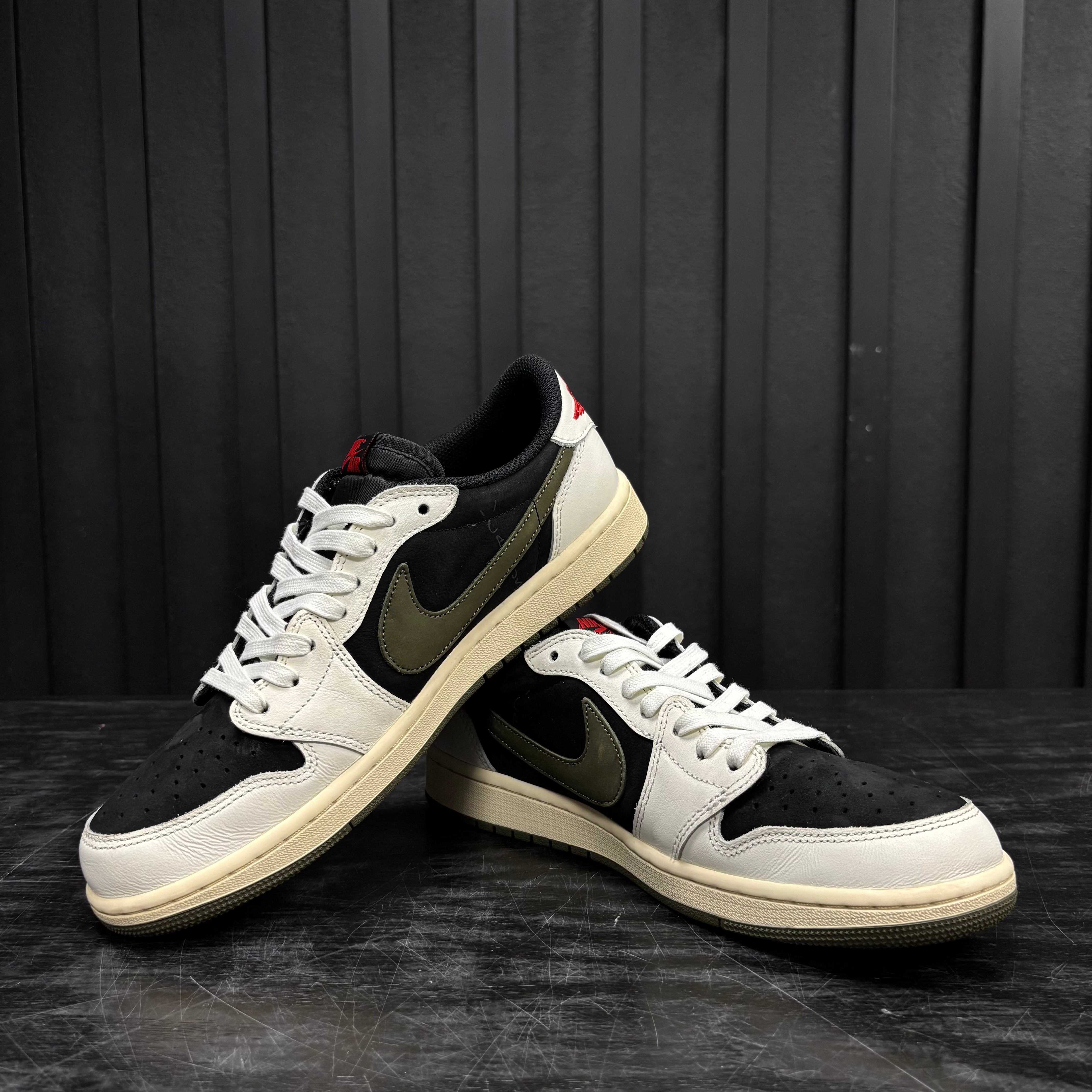 Jordan 1 Retro Low OG SP Travis Scott Olive (W) - Used - 4589