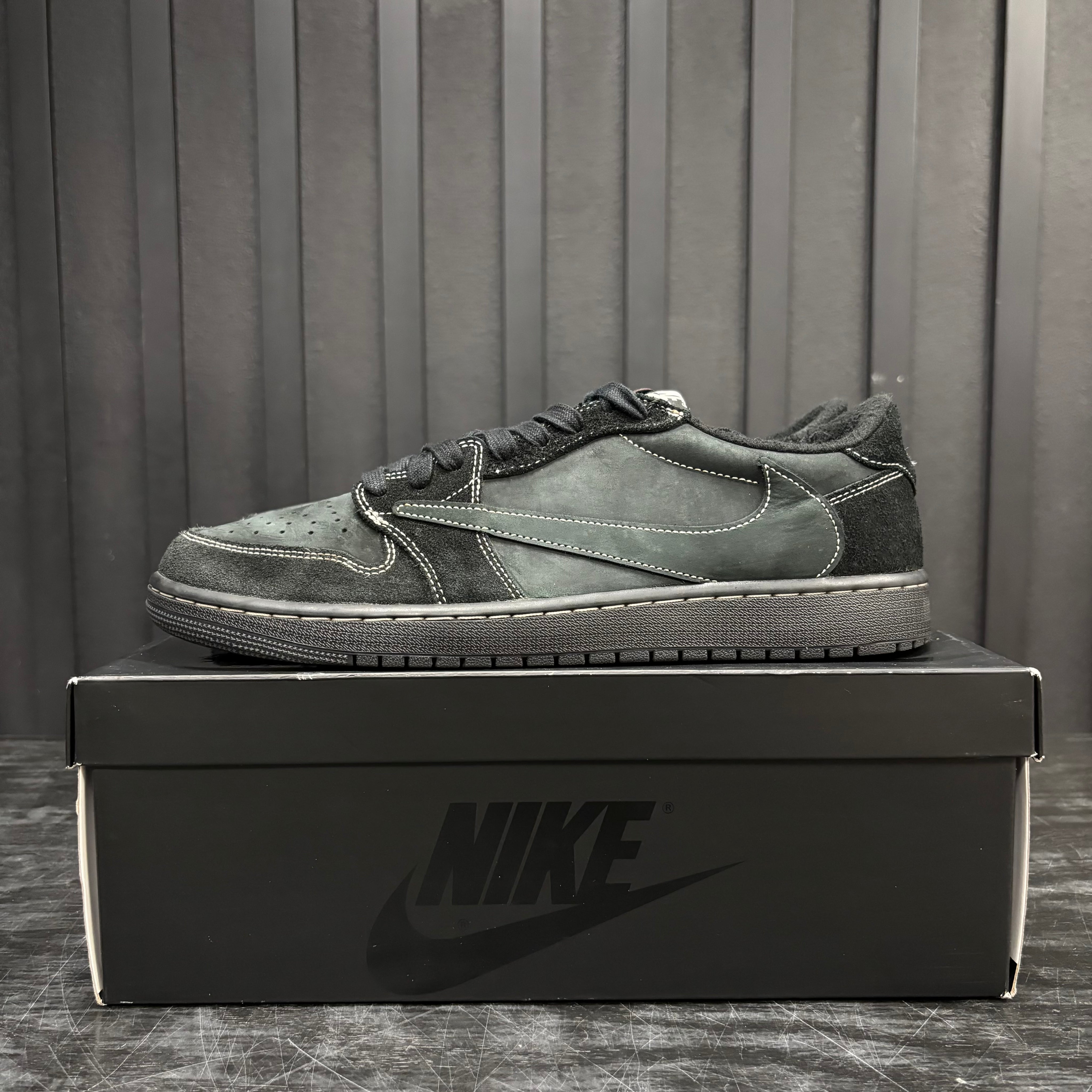 Jordan 1 Retro Low OG SP Travis Scott Black Phantom - 3978