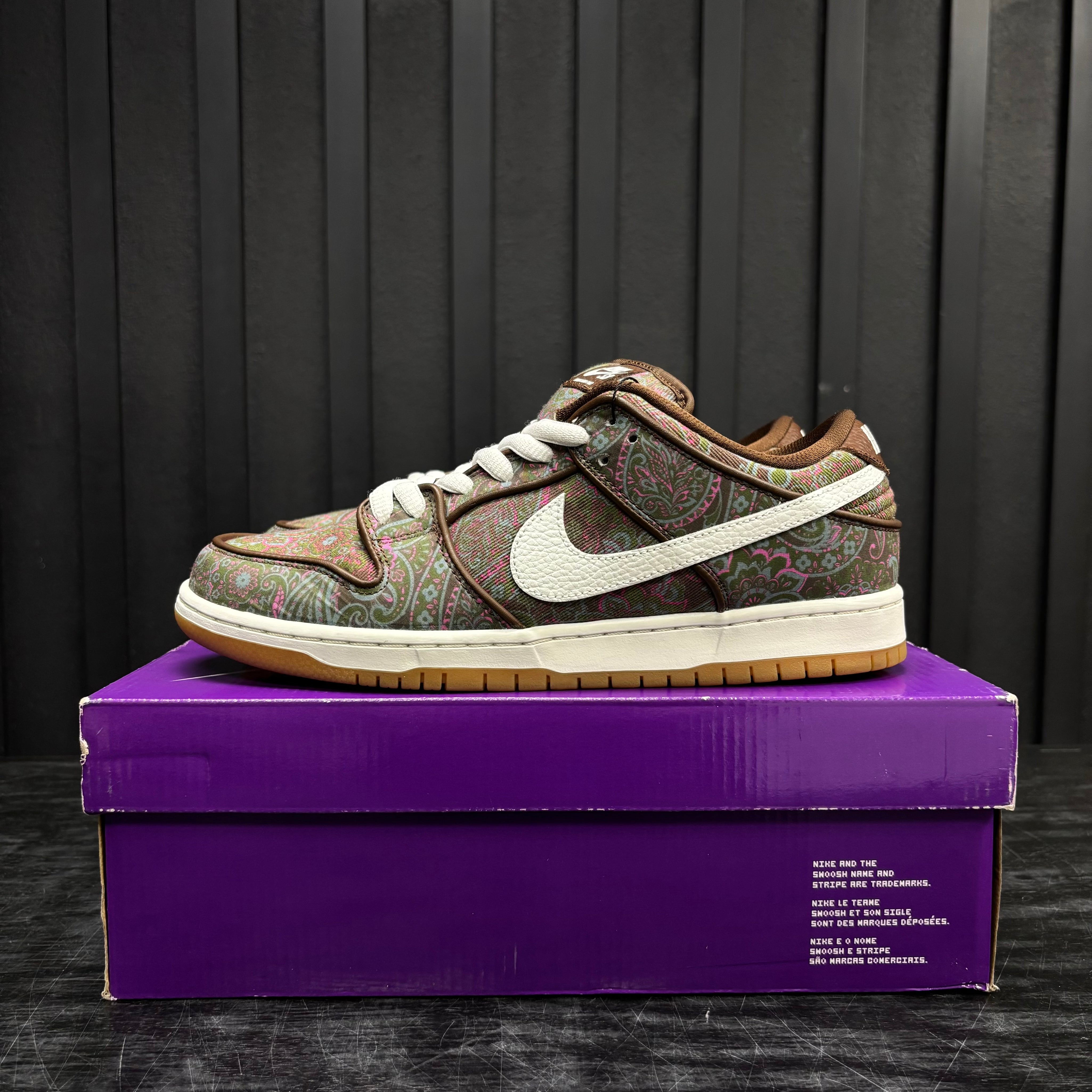 Nike SB Dunk Low Pro Paisley Brown - Used - 3952