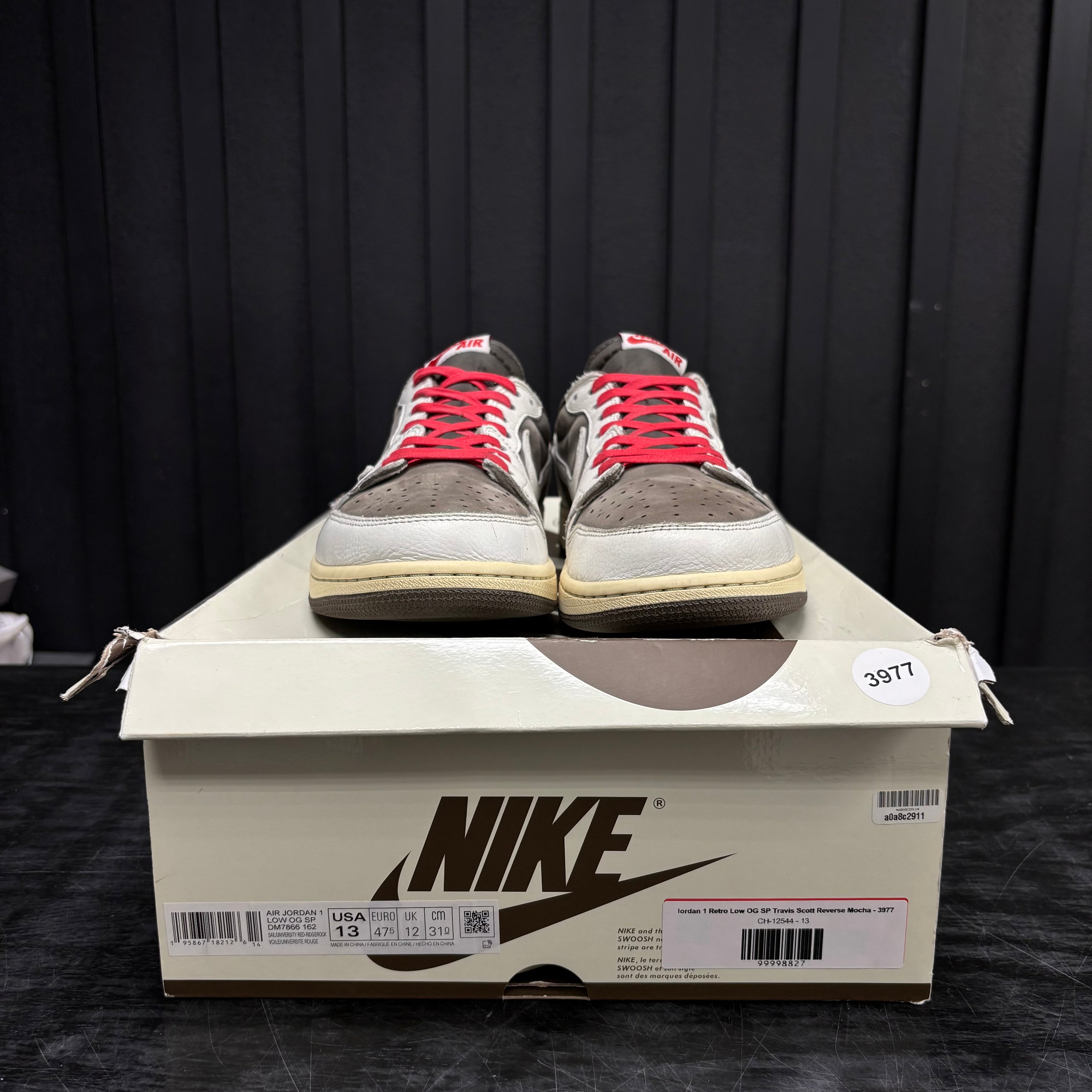 Jordan 1 Retro Low OG SP Travis Scott Reverse Mocha - 3977