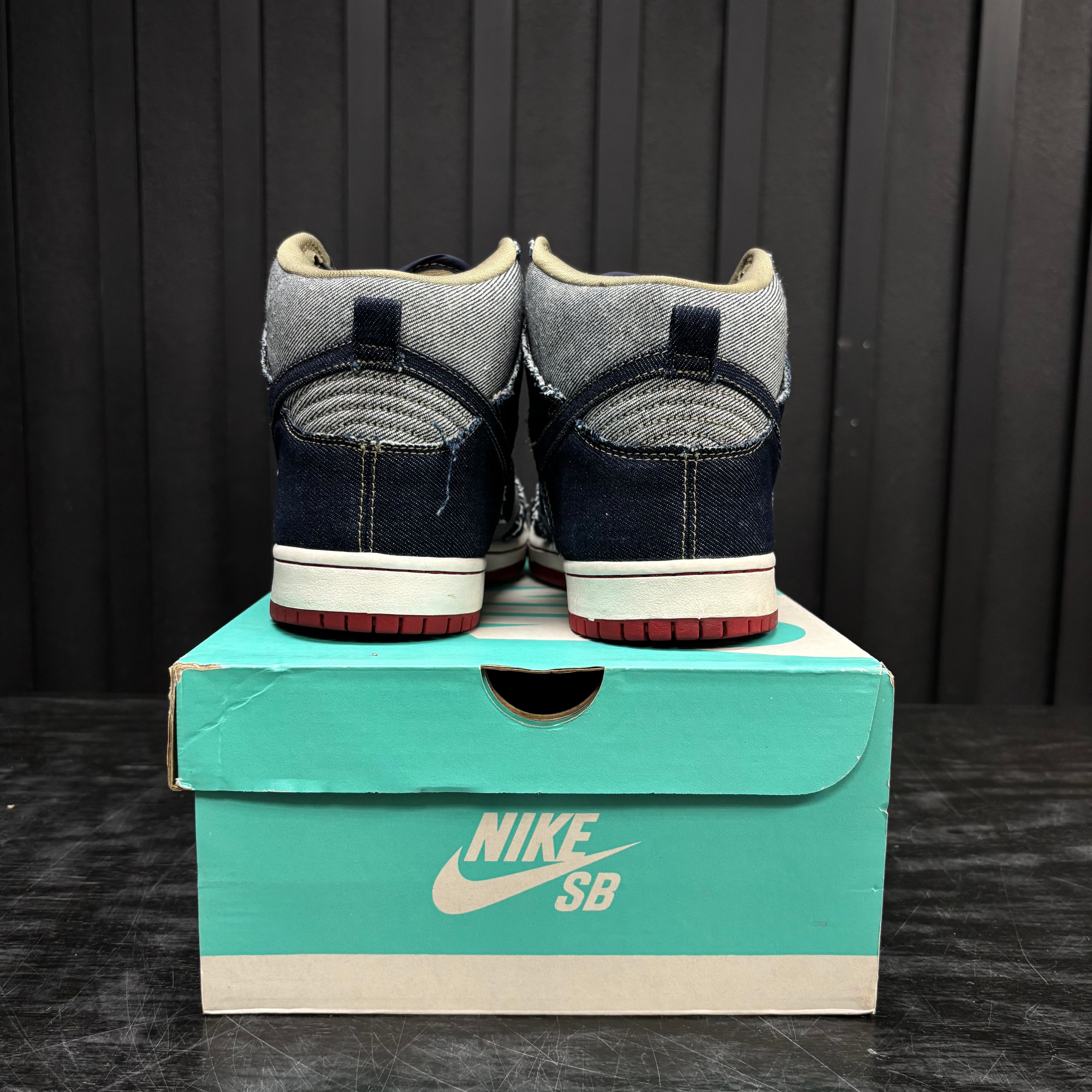 Nike SB Dunk High Reese Forbes Denim - Used - 3969