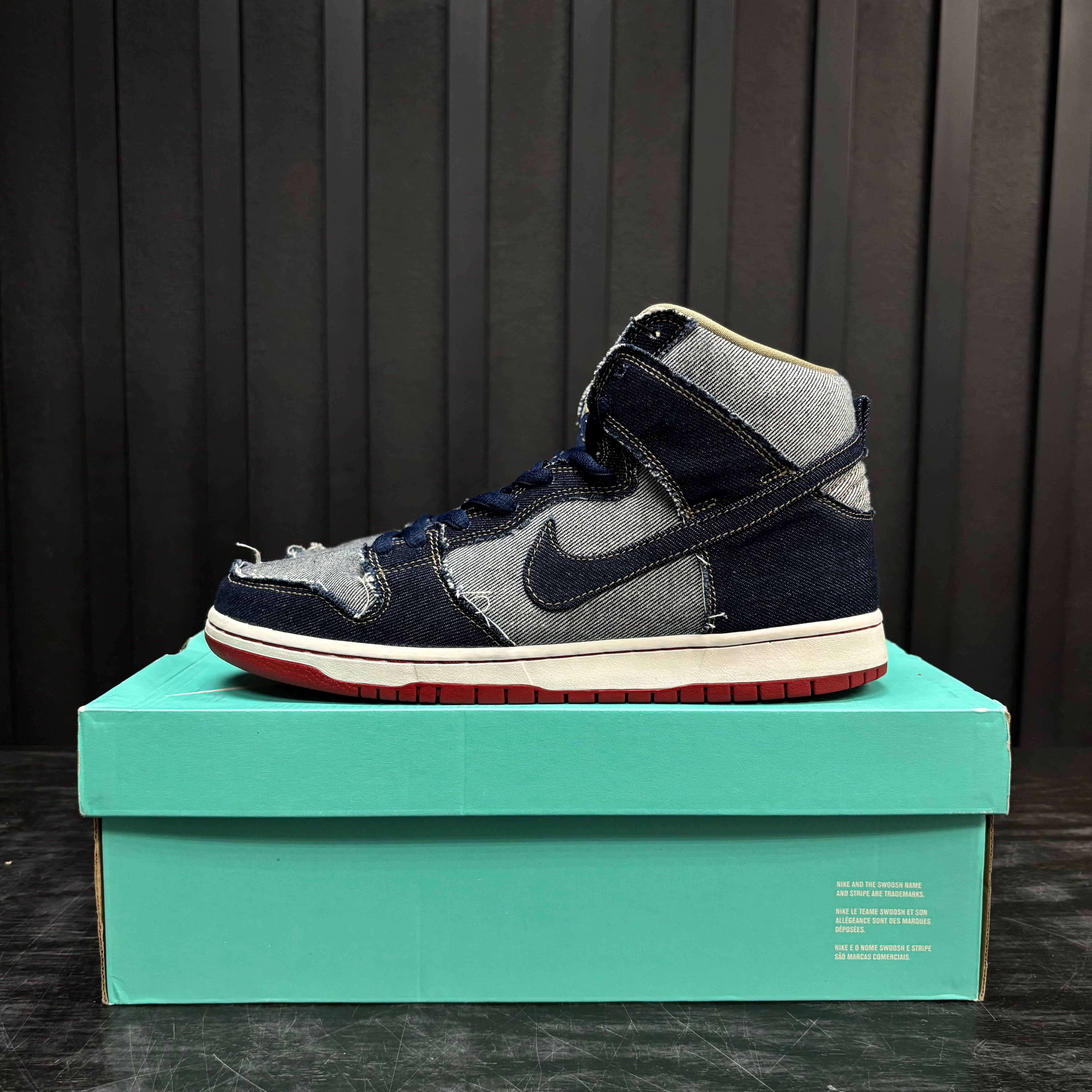 Nike SB Dunk High Reese Forbes Denim - Used - 3969