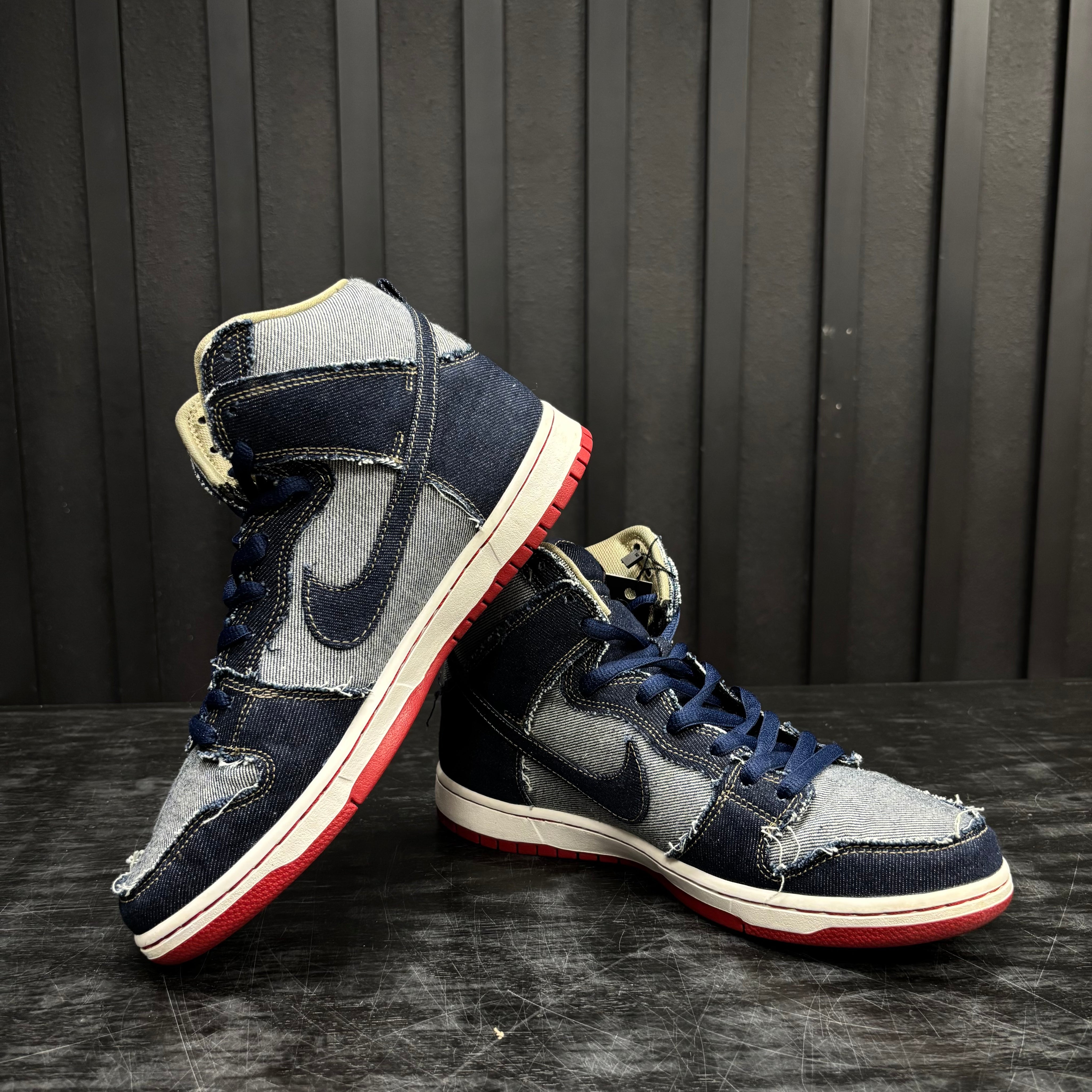 Nike SB Dunk High Reese Forbes Denim - Used - 3969