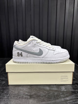 Nike SB Dunk Low Supreme 94 White Metallic Silver - Used -  4396