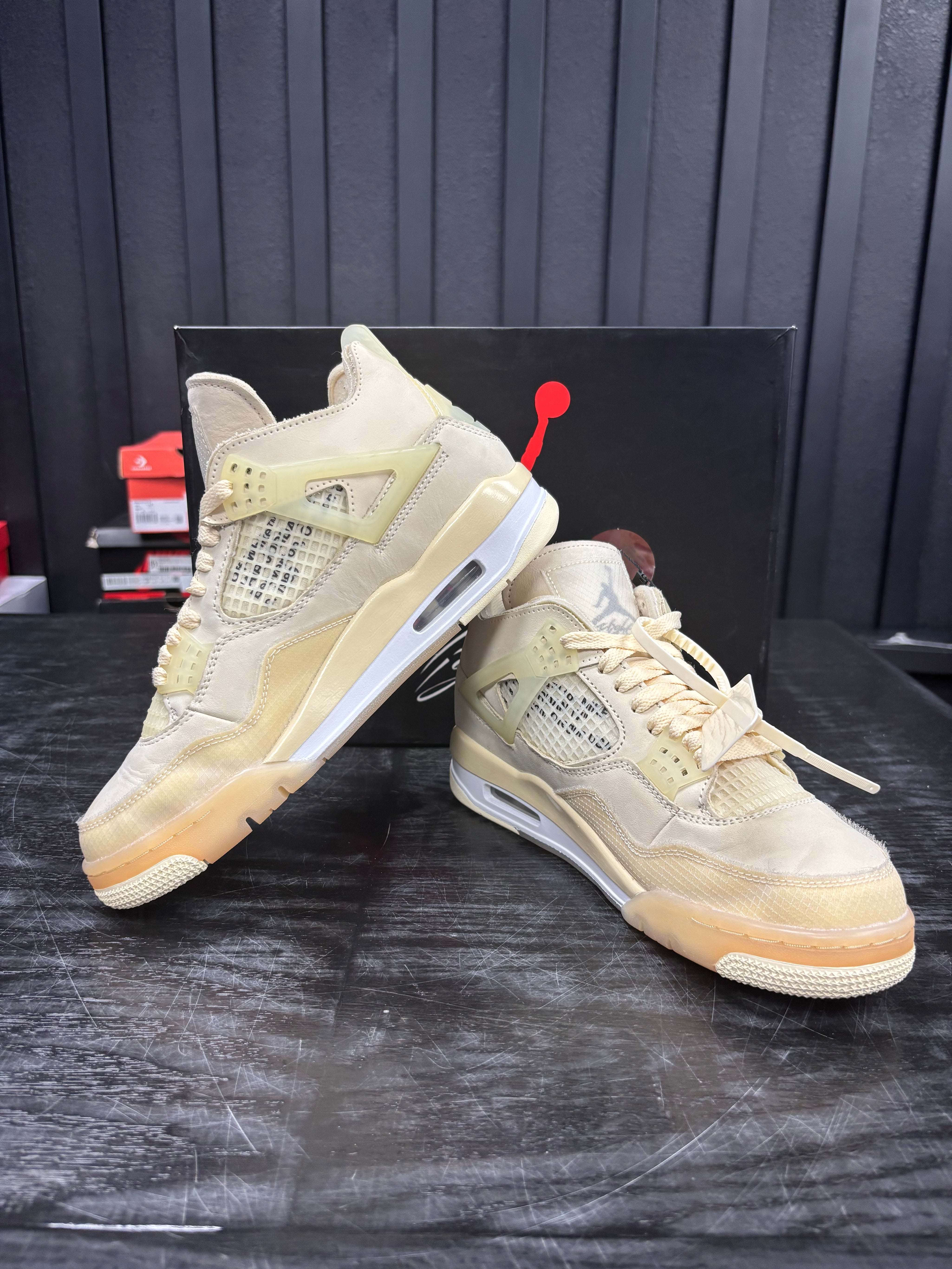 Jordan 4 Retro Off-White Sail (Women's) - Used - 3630
