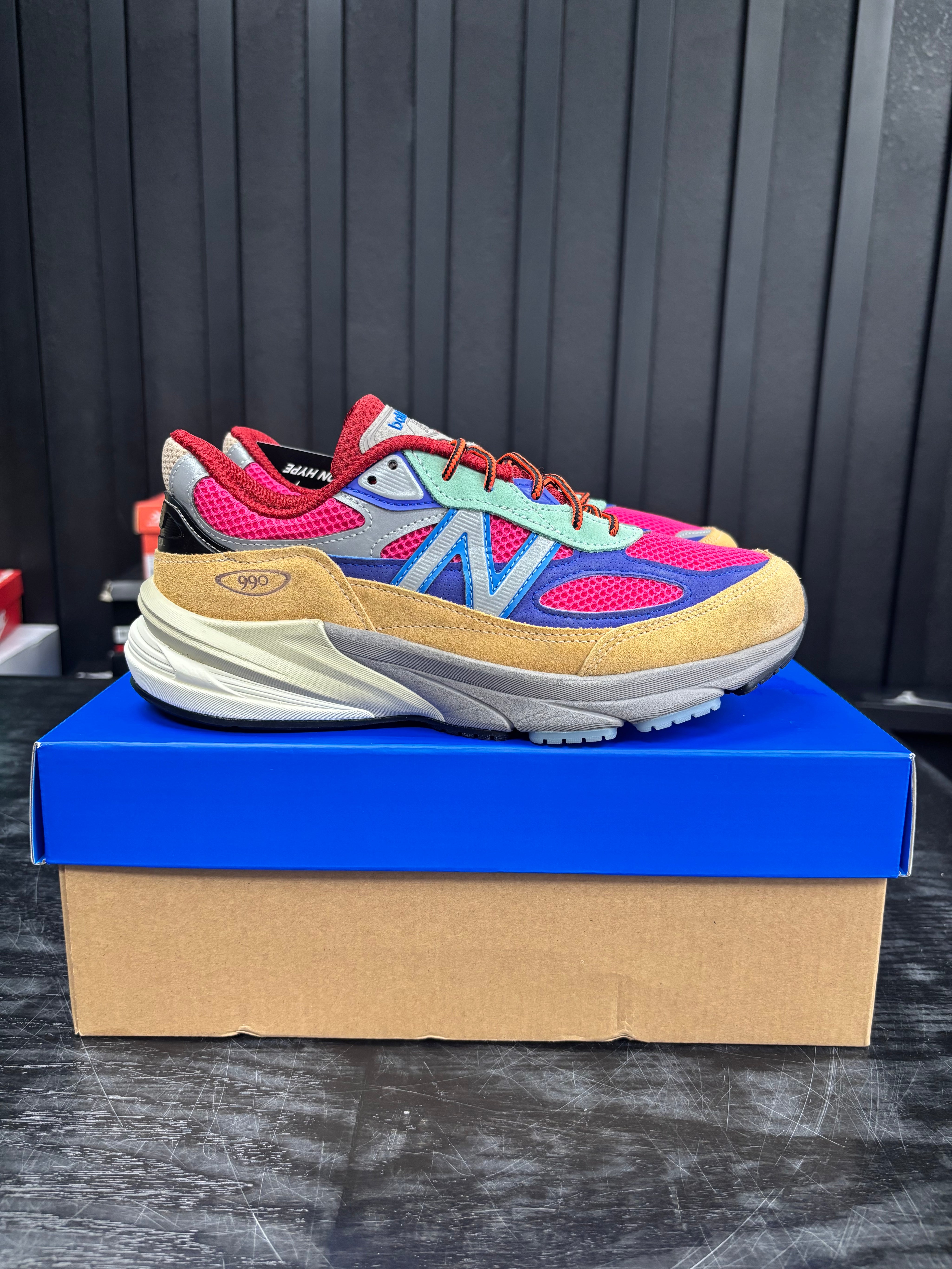 New Balance 990v6 MiUSA Action Bronson Ainôzama - Used - 3812