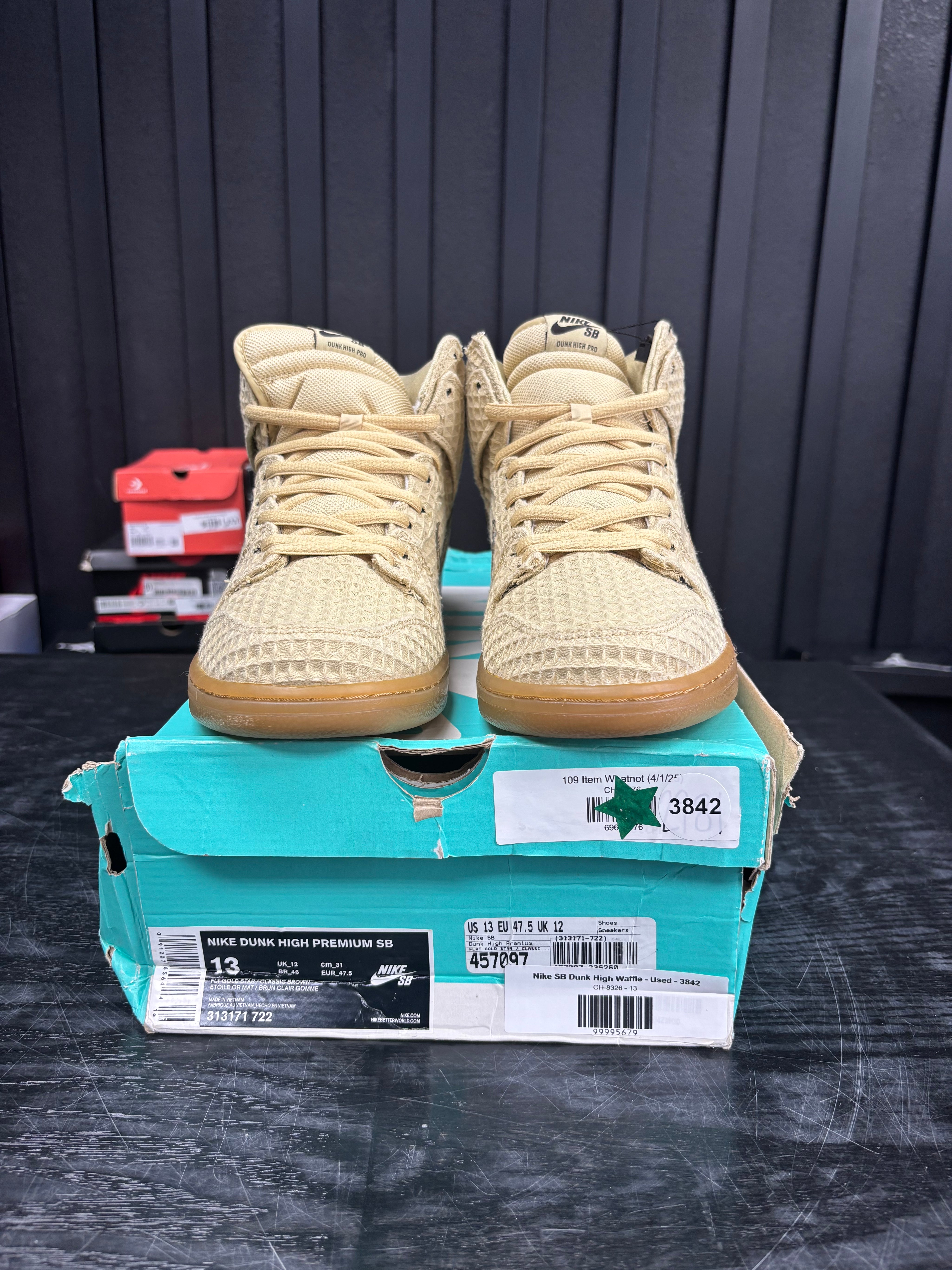 Nike SB Dunk High Waffle - Used - 3842