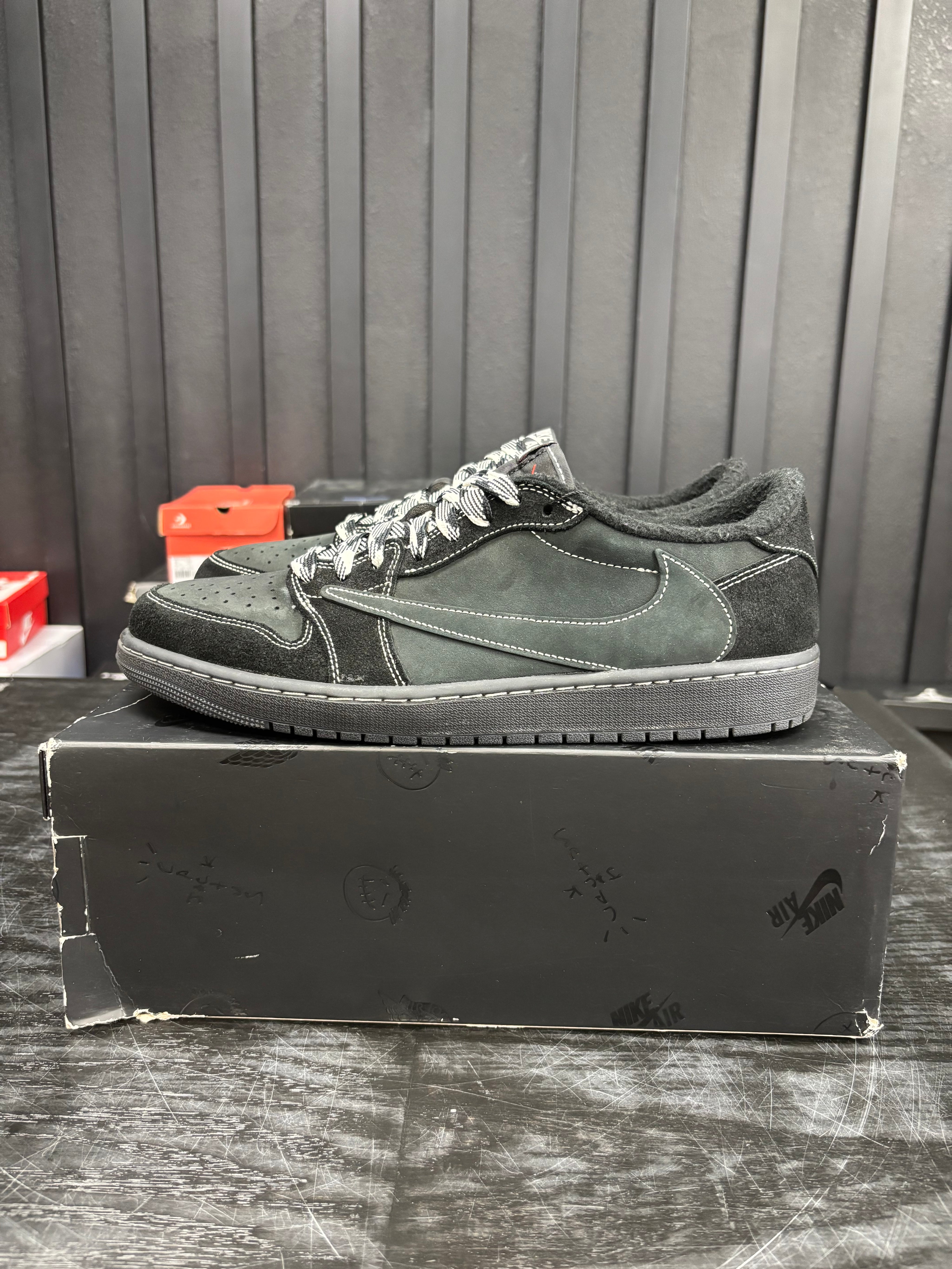 Jordan 1 Retro Low OG SP Travis Scott Black Phantom - Used - 1826