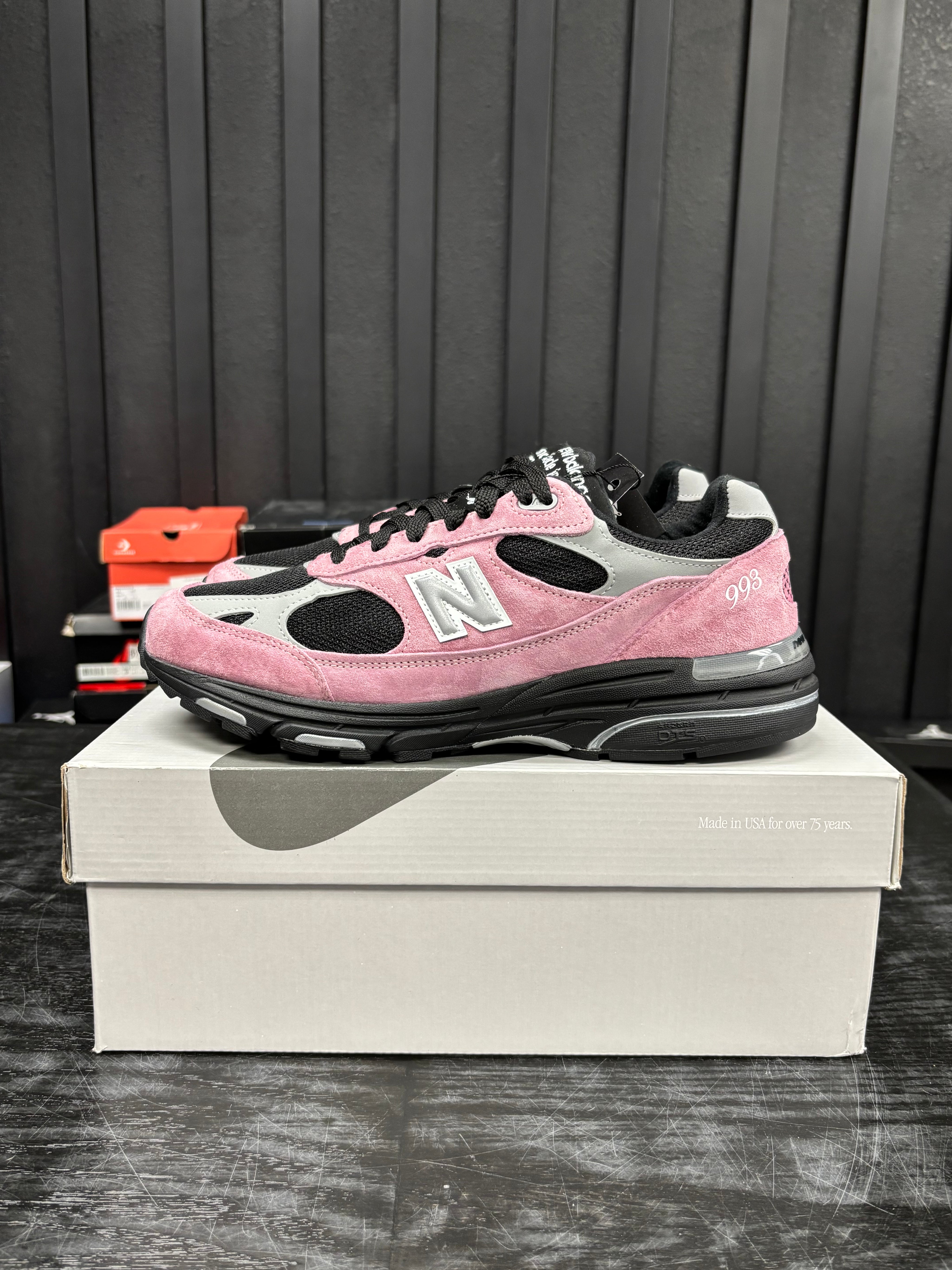 New Balance 993 MiUSA Pink Taffy - Used - 3811
