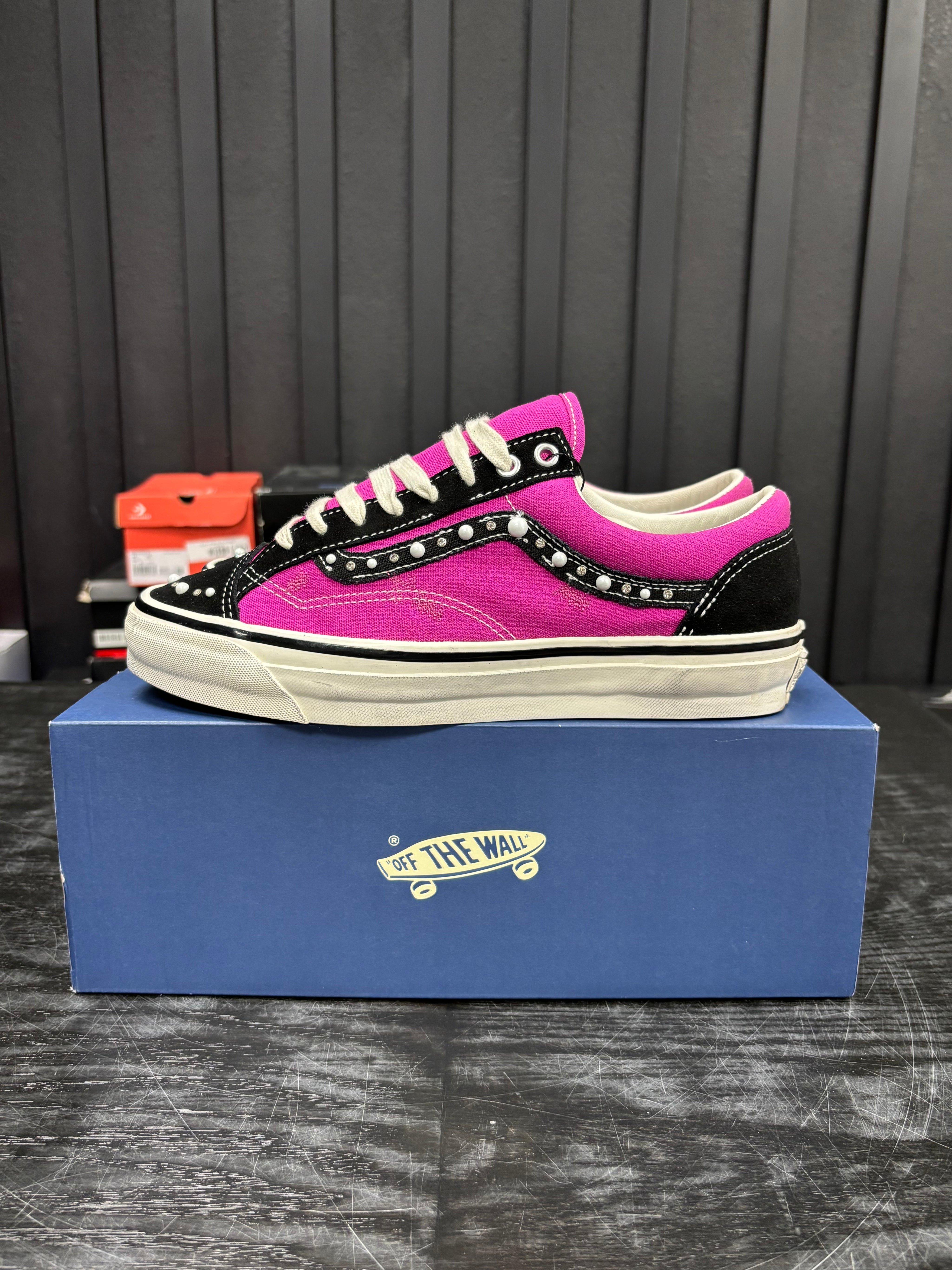 Vans OTW Old Skool 36 Pearlized Pack Pink Black - Used - 1868