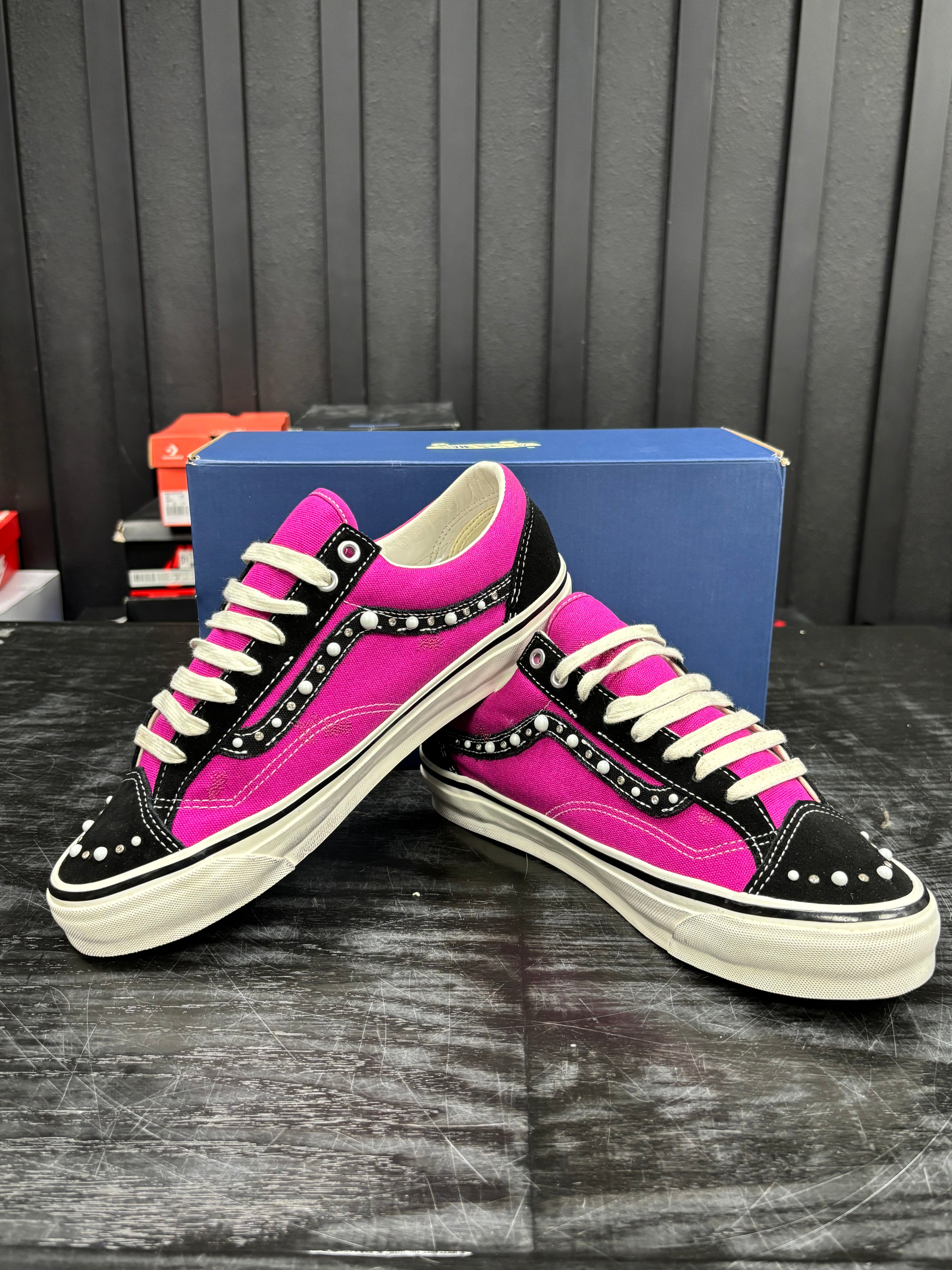 Vans OTW Old Skool 36 Pearlized Pack Pink Black - Used - 1868