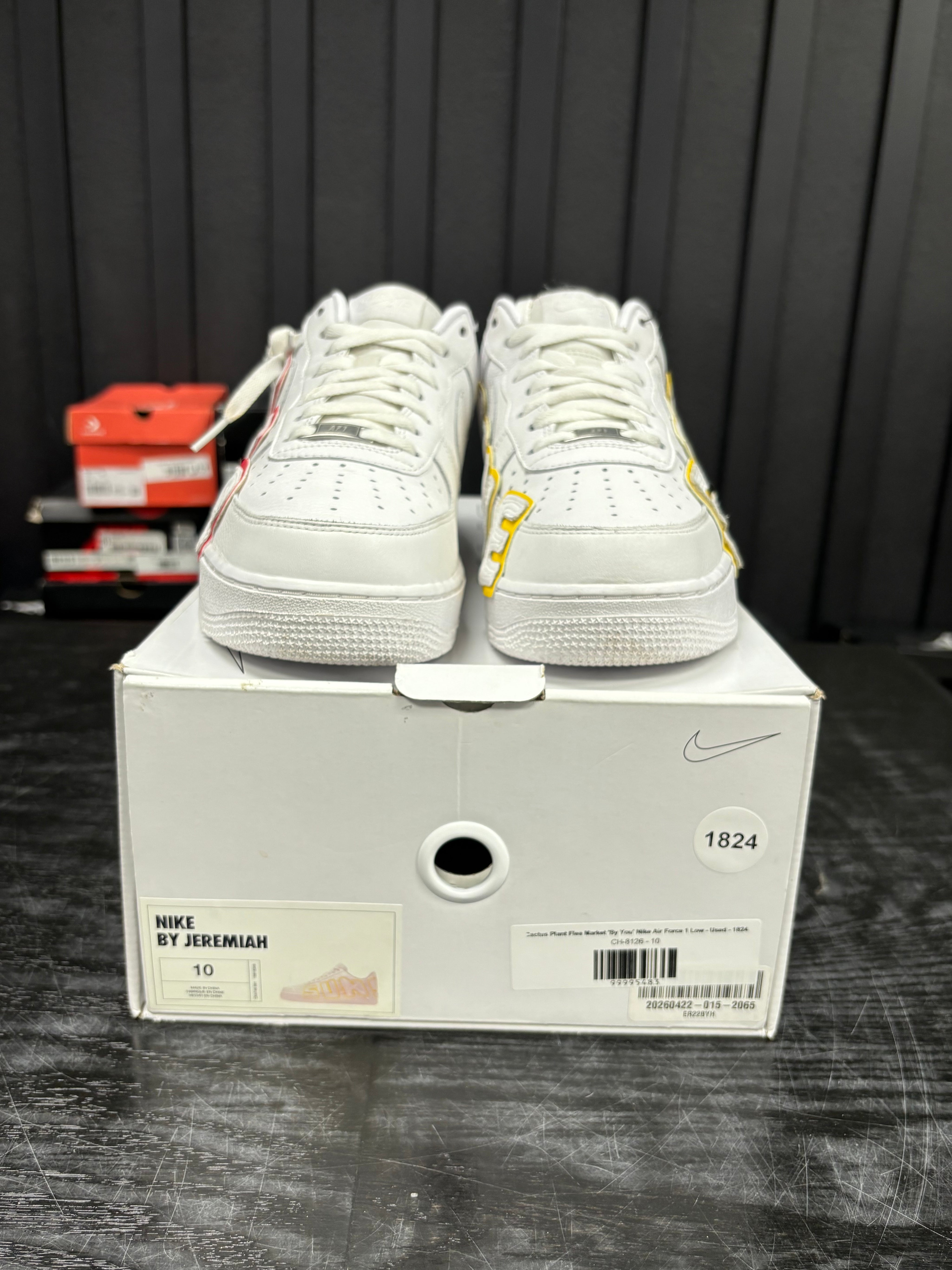 Cactus Plant Flea Market 'By You' Nike Air Force 1 Low - Used - 1824