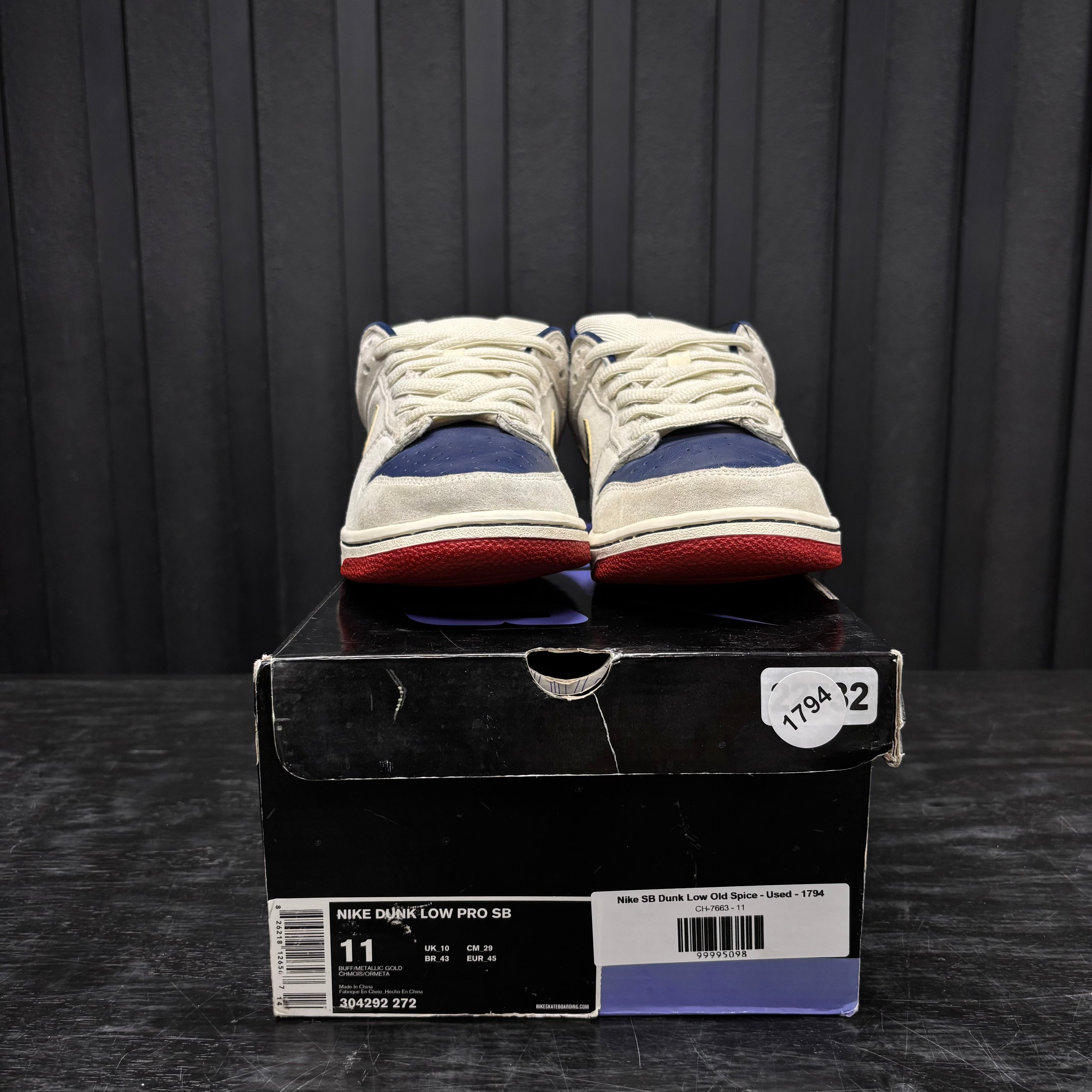 Nike SB Dunk Low Old Spice - Used - 1794