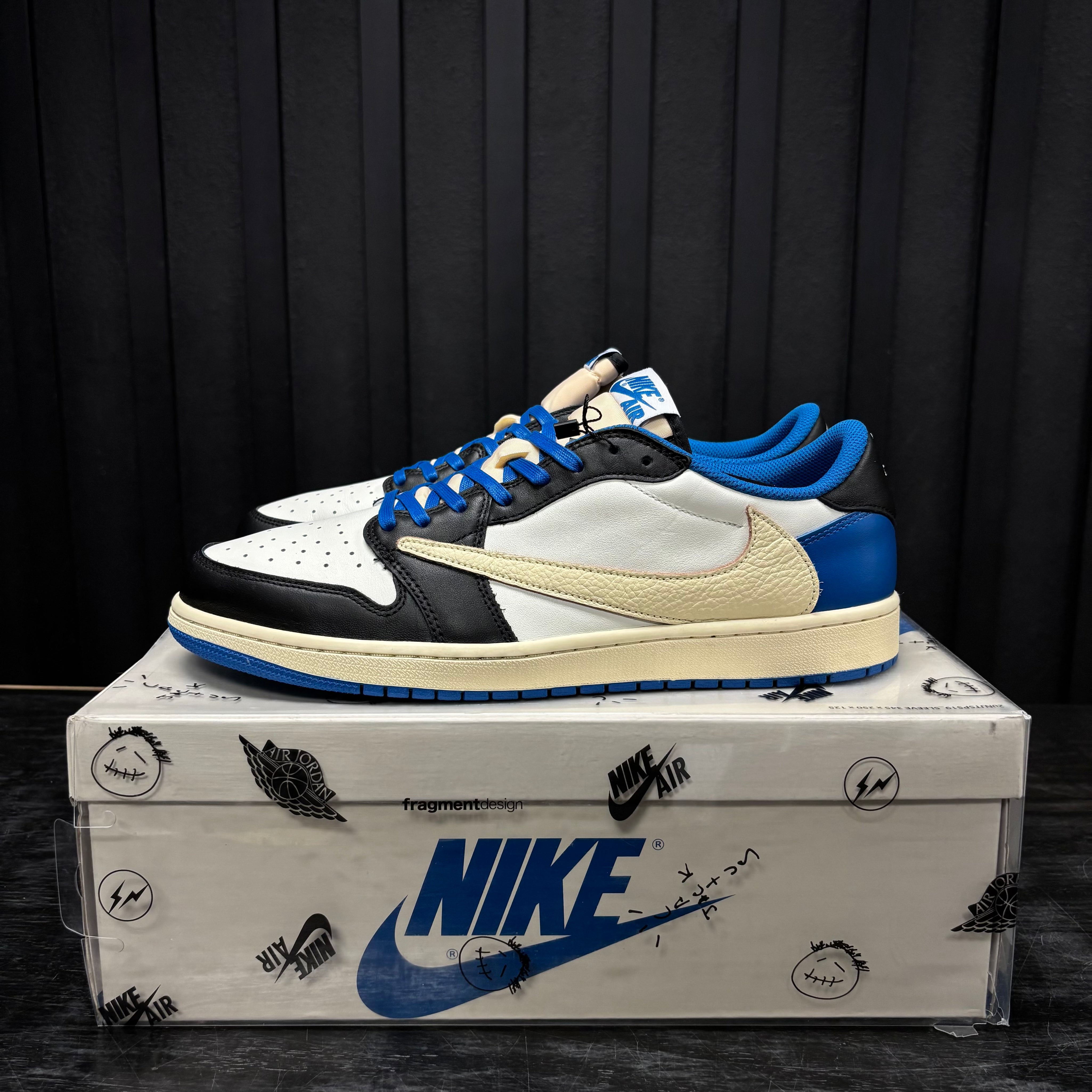 Jordan 1 Retro Low OG SP Fragment x Travis Scott - Used - 3853