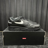 Nike Air Max 1 '87 SP Supreme Black White - Used - 3843