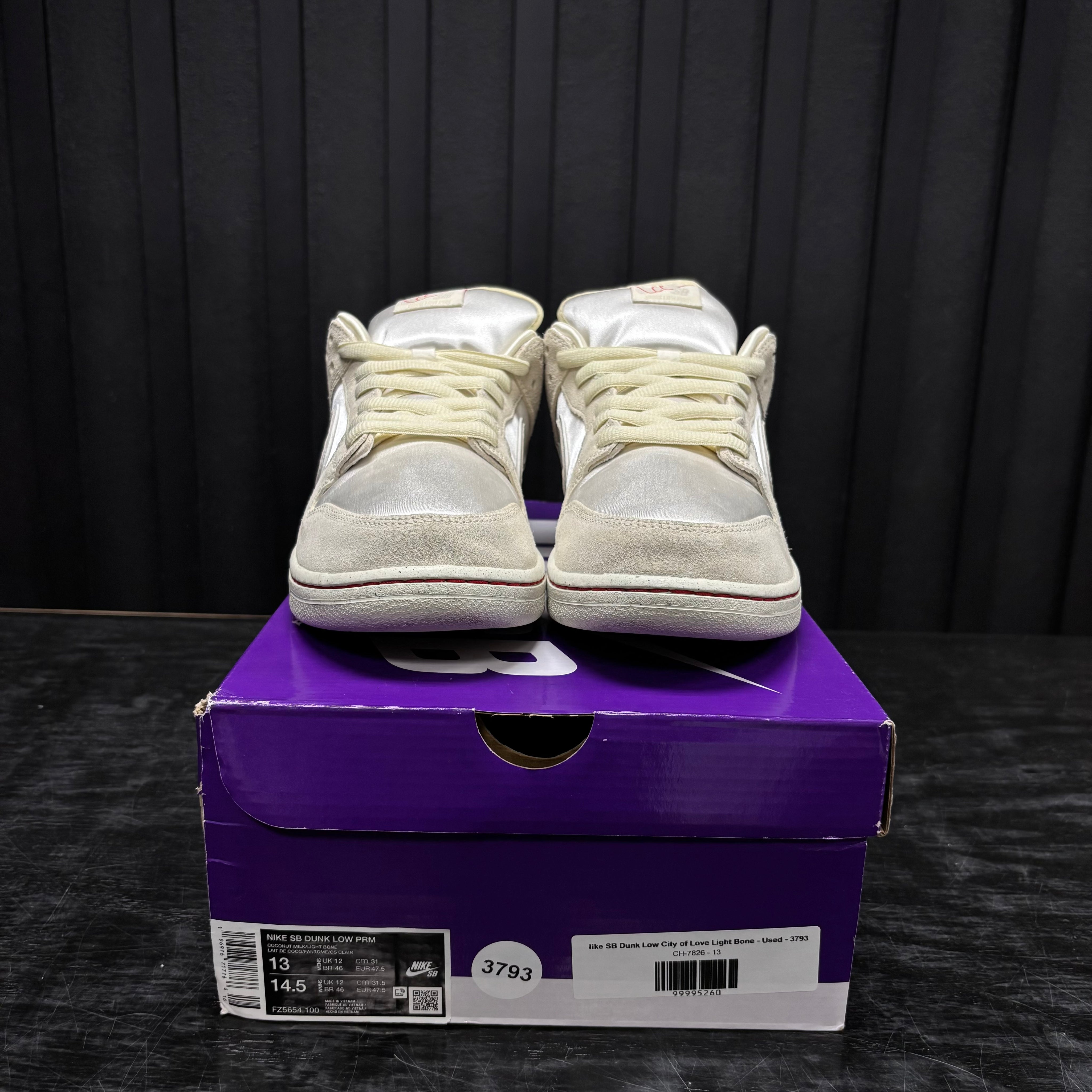 Nike SB Dunk Low City of Love Light Bone - Used - 3793