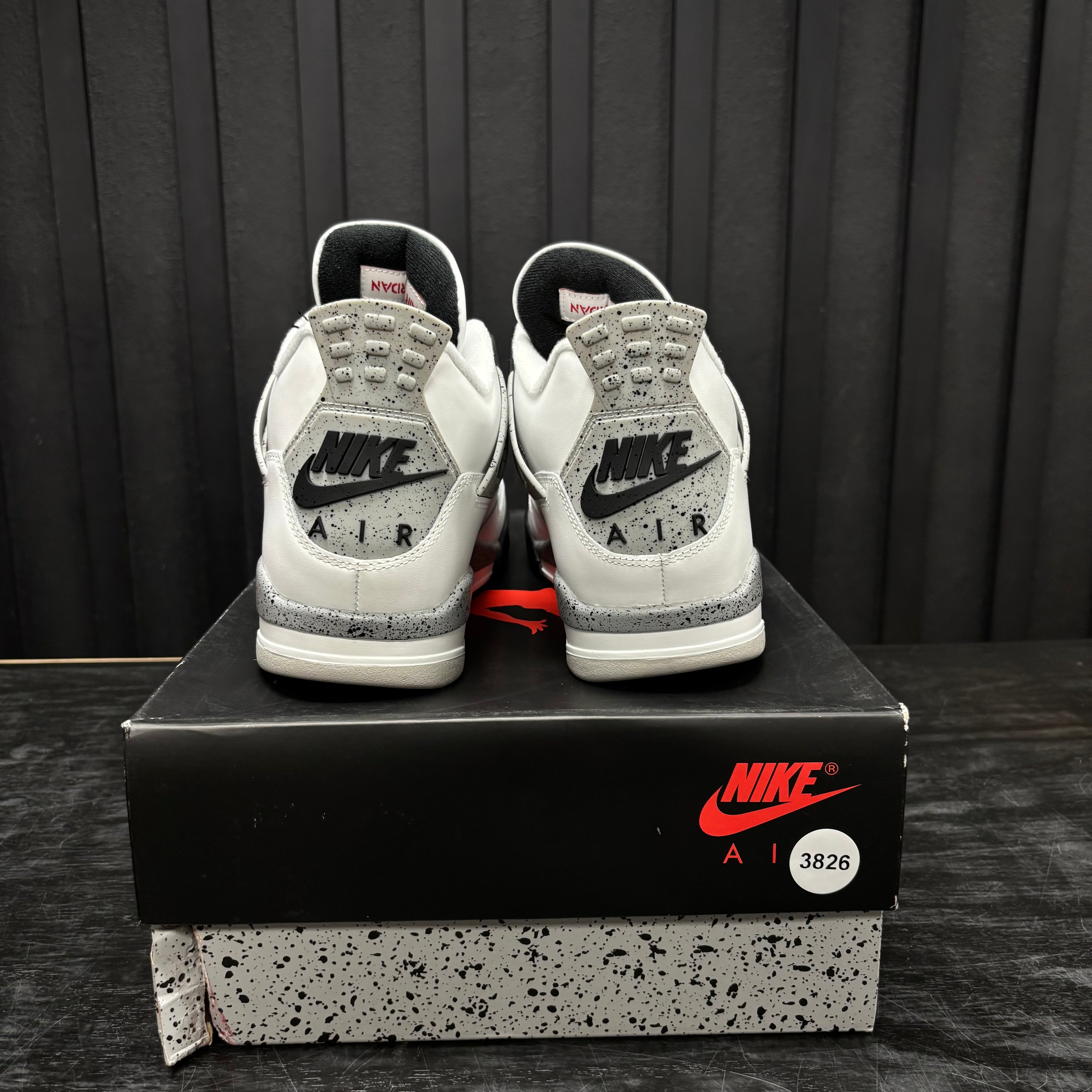 Jordan 4 Retro White Cement (2025) - Used - 3826