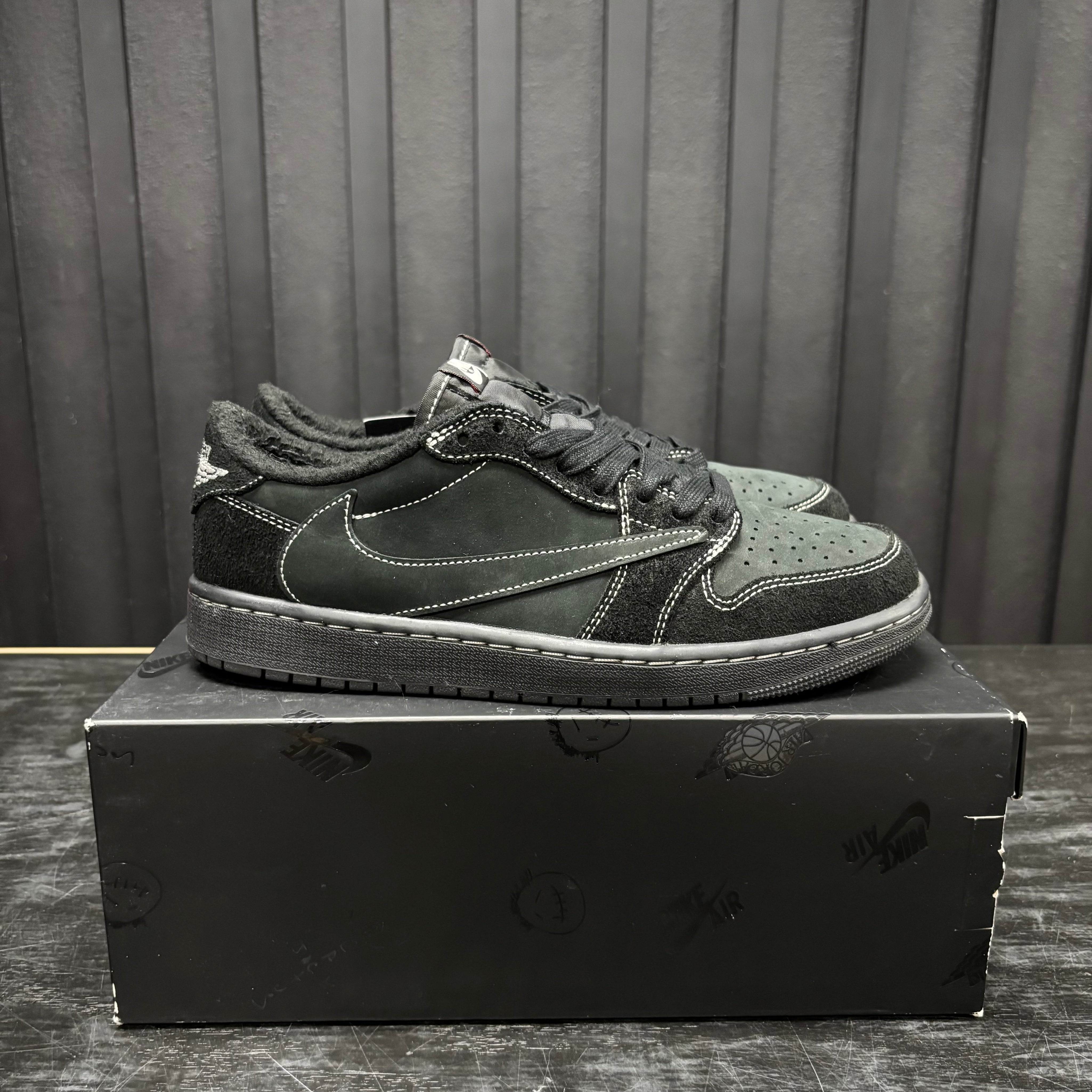 Jordan 1 Retro Low OG SP Travis Scott Black Phantom - Used - 1831