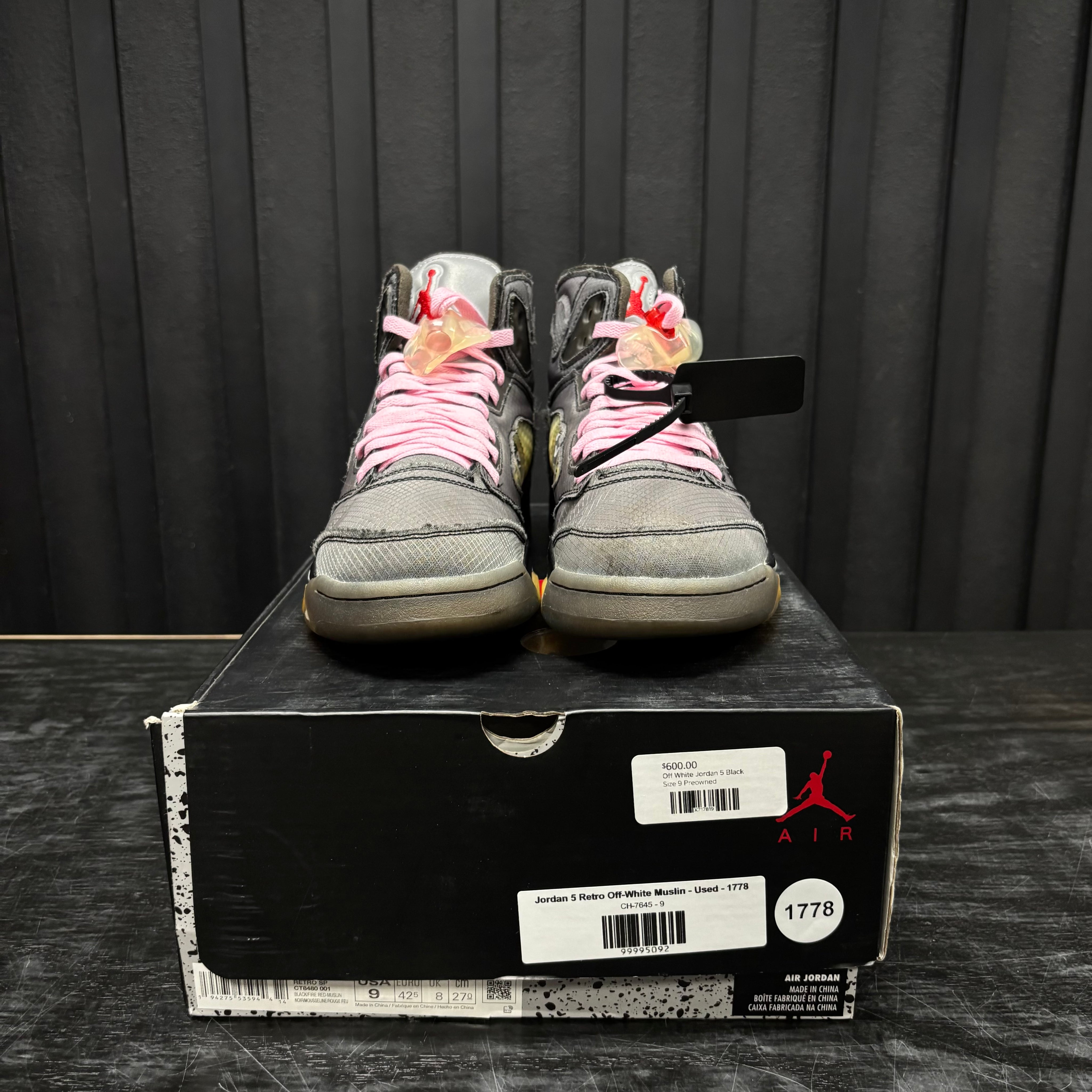 Jordan 5 Retro Off-White Muslin - Used - 1778