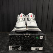 Jordan 3 Retro Cement Grey - Used - 3845