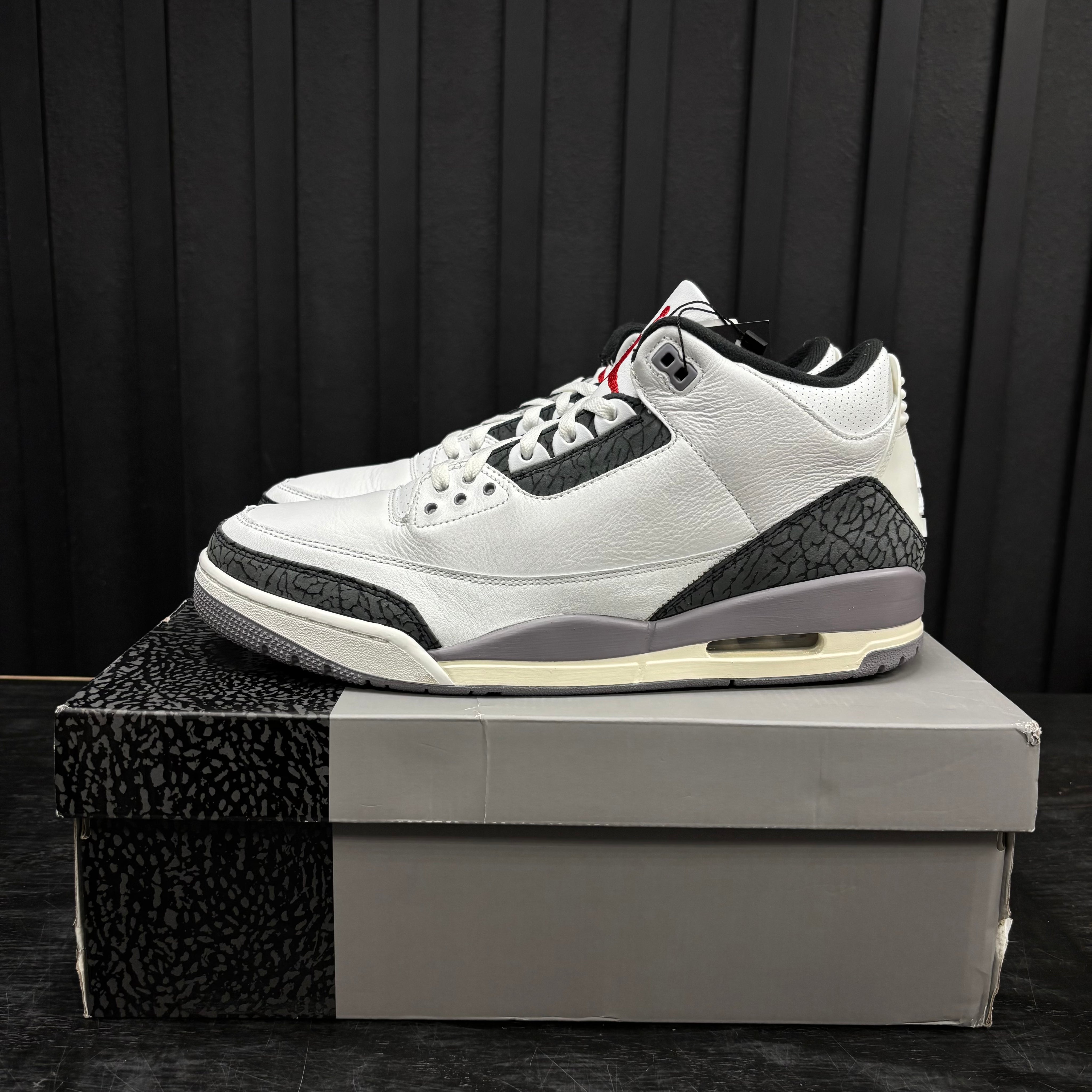 Jordan 3 Retro Cement Grey - Used - 3845