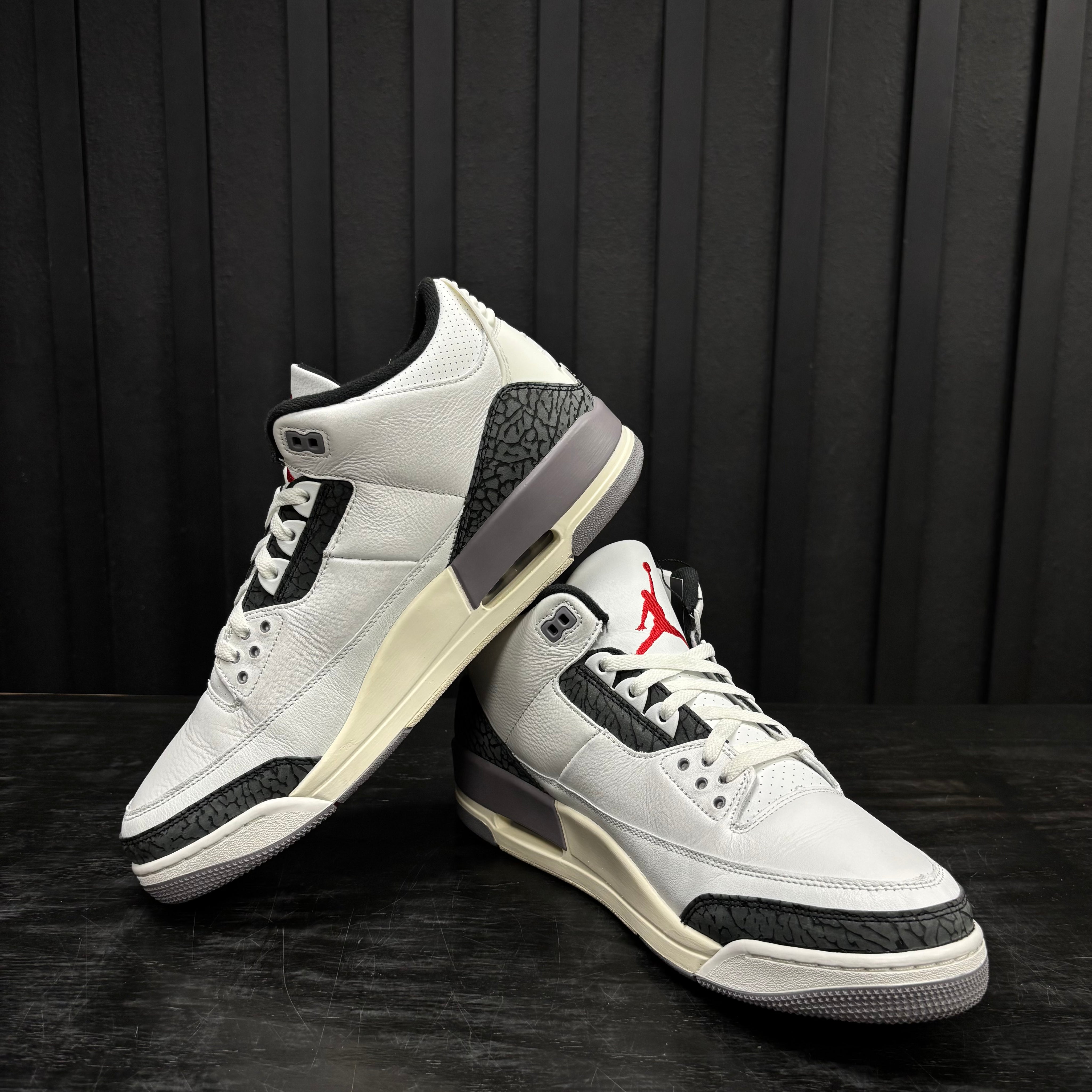 Jordan 3 Retro Cement Grey - Used - 3845