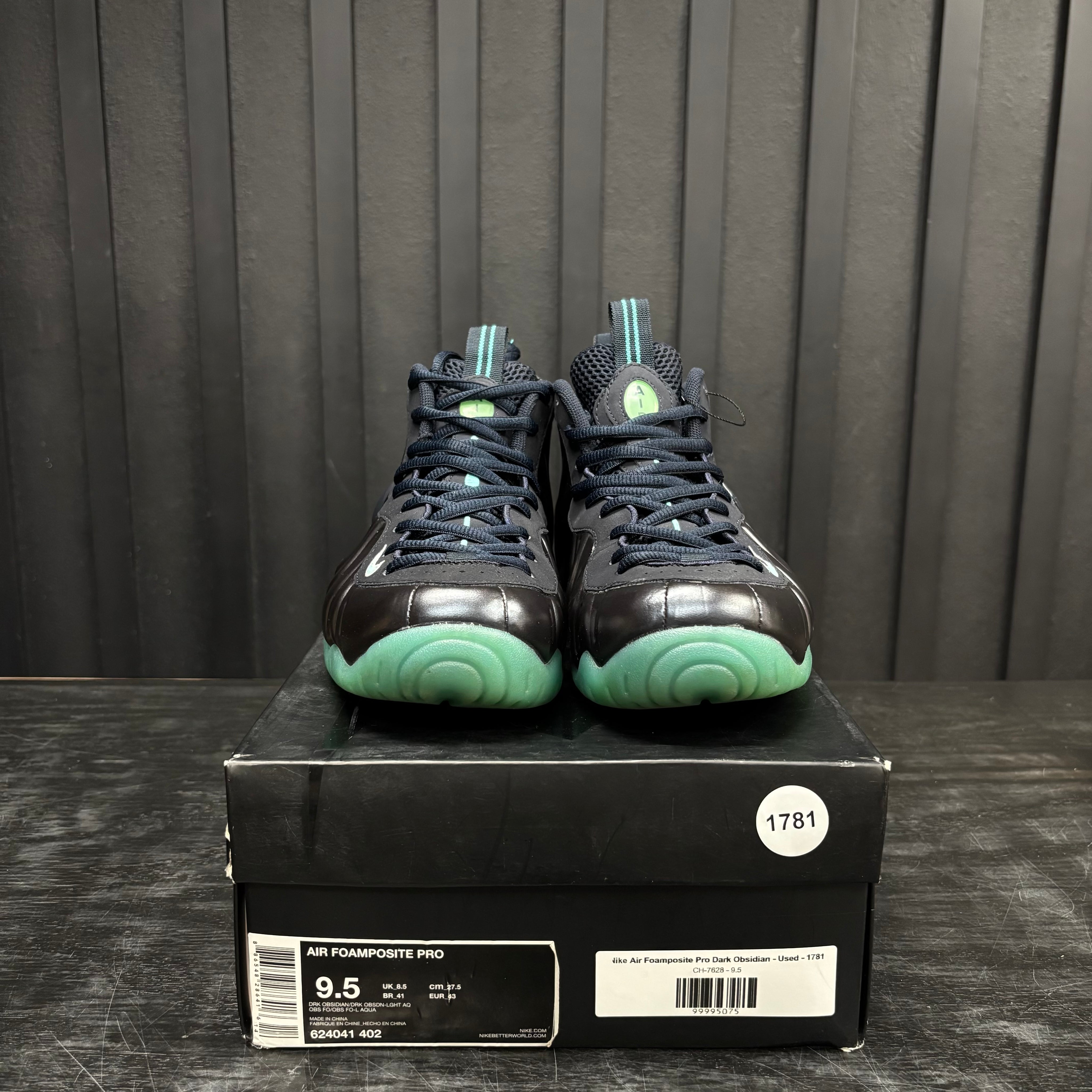 Nike Air Foamposite Pro Dark Obsidian - Used - 1781
