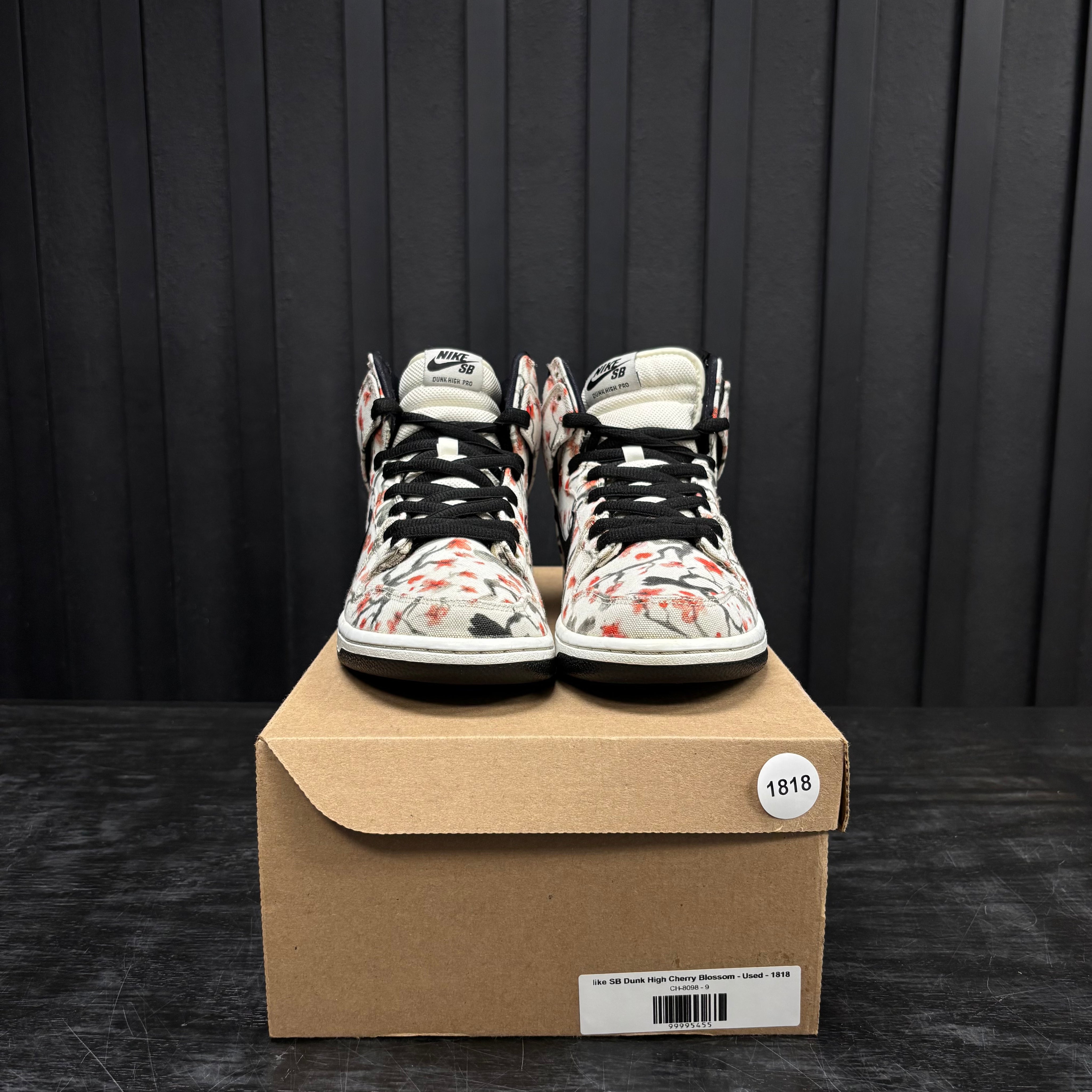 Nike SB Dunk High Cherry Blossom - Used - 1818