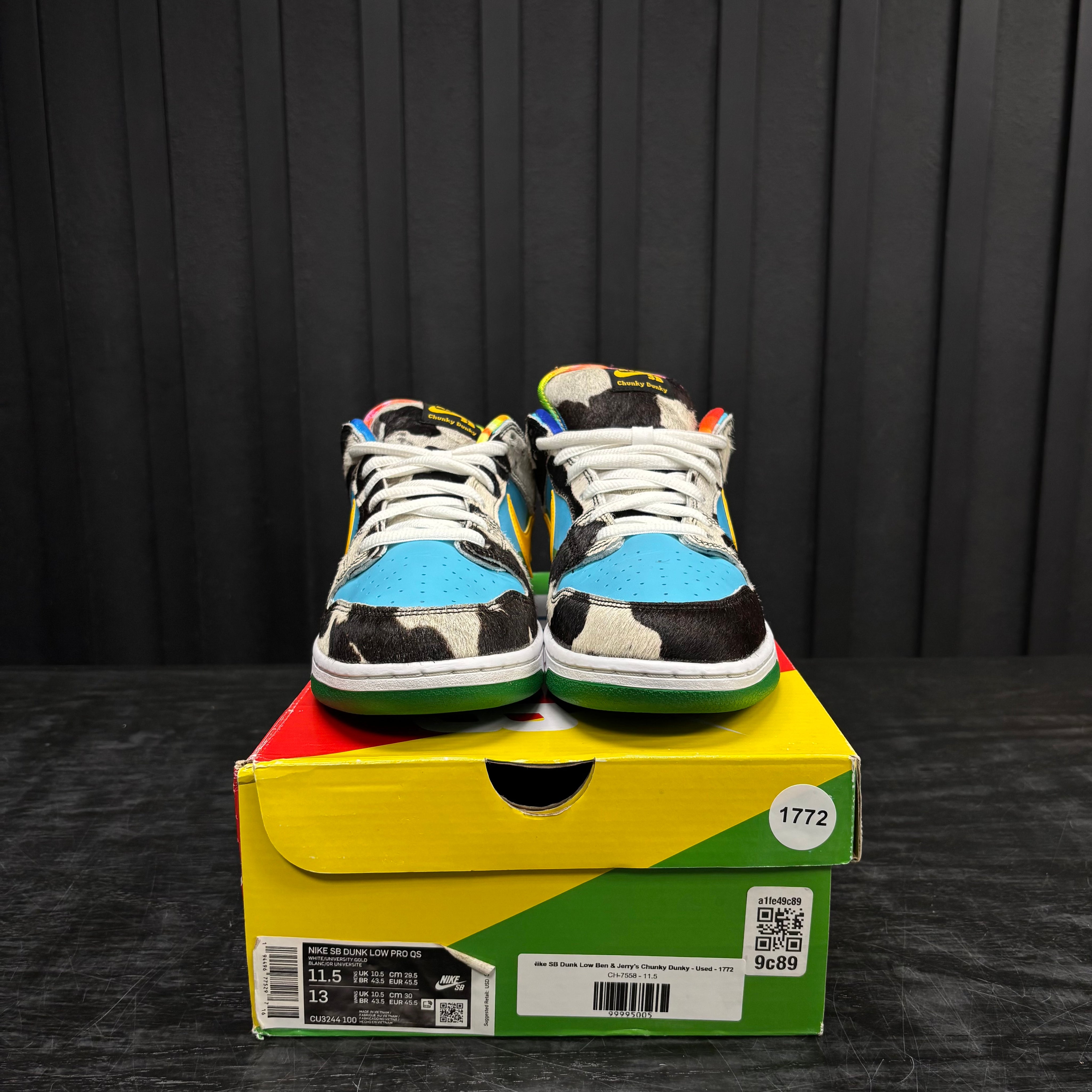 Nike SB Dunk Low Ben & Jerry's Chunky Dunky - Used - 1772
