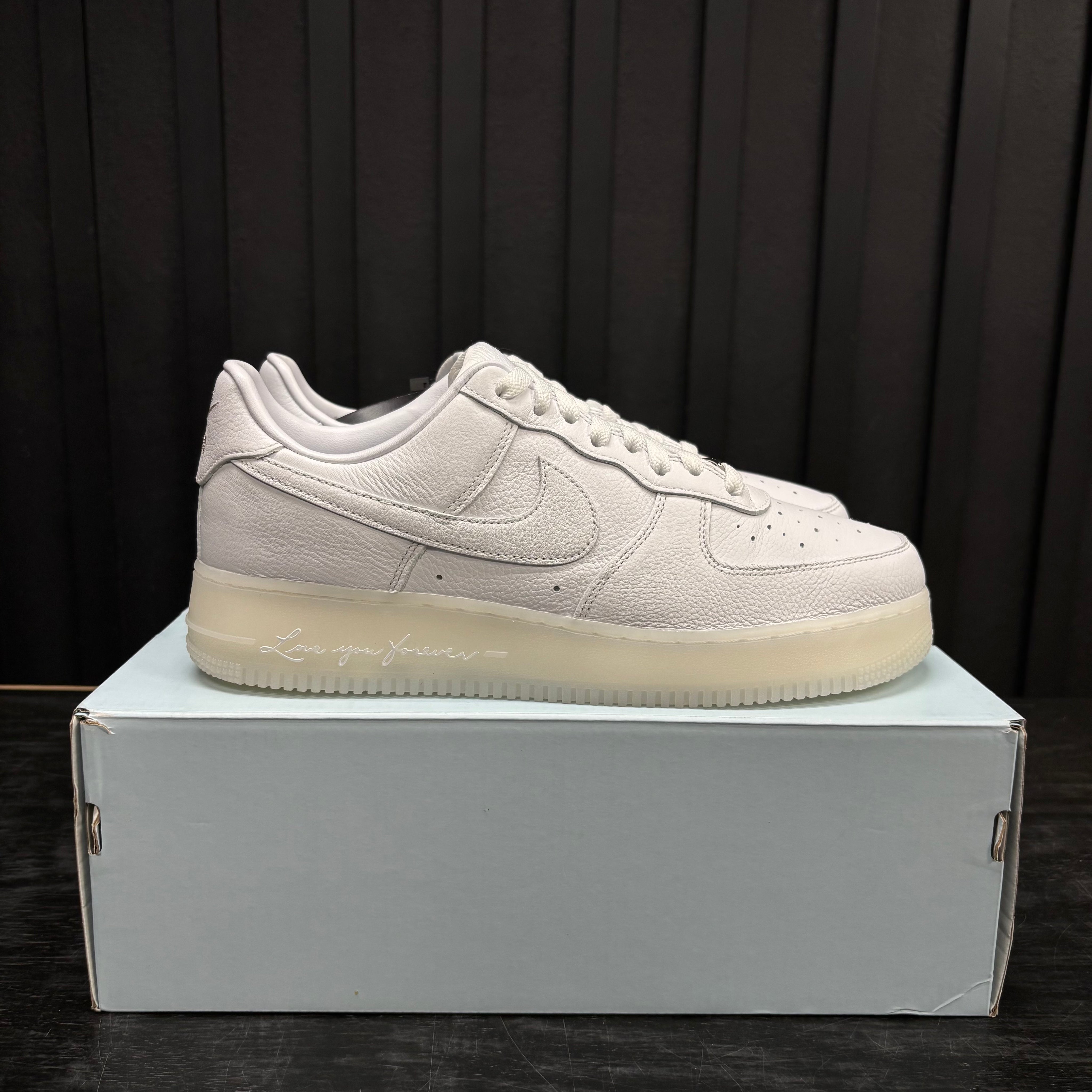 Nike Air Force 1 Low Drake NOCTA Certified Lover Boy White Cobalt Tint - Used - 1842