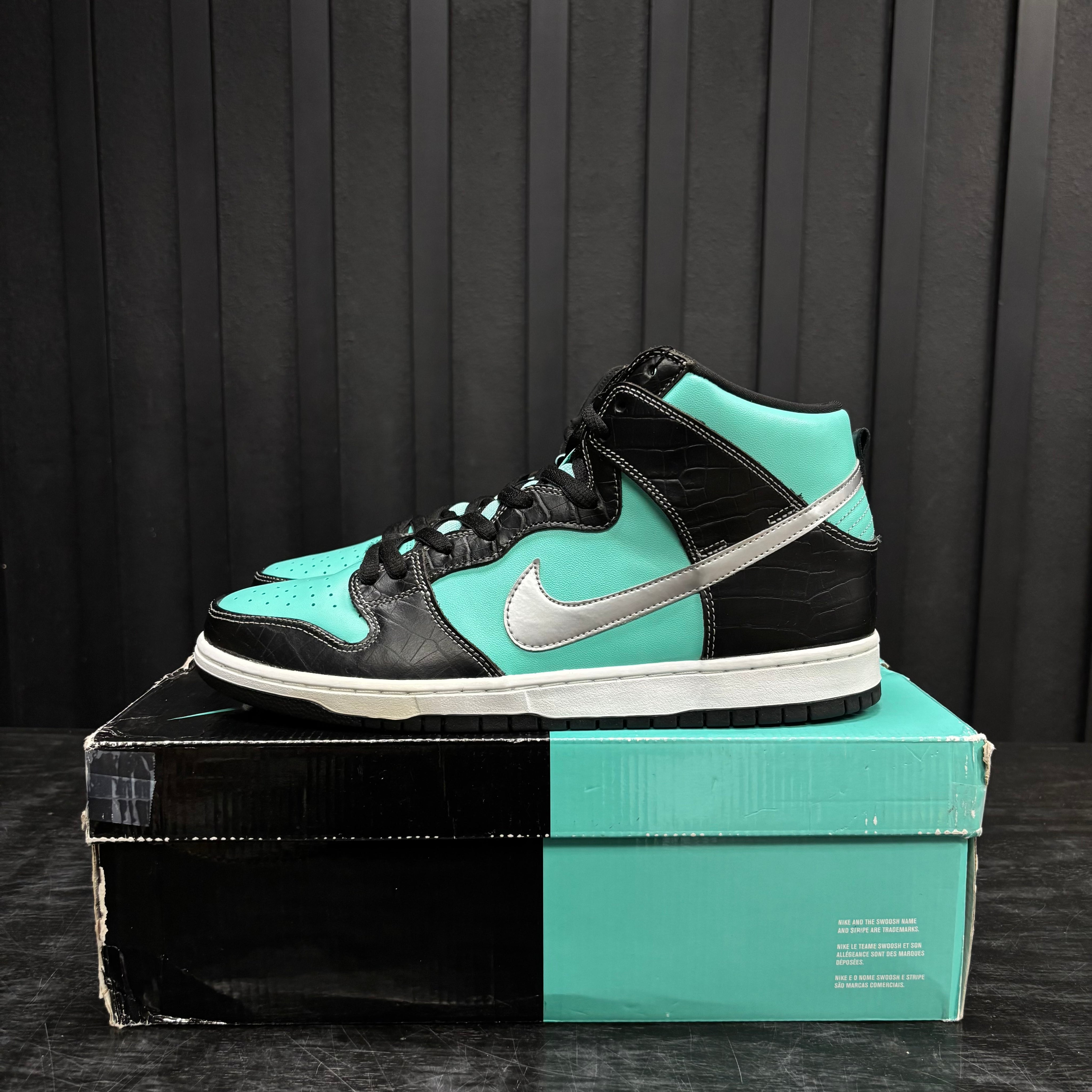 Nike SB Dunk High Diamond Supply Co - Used - 3849