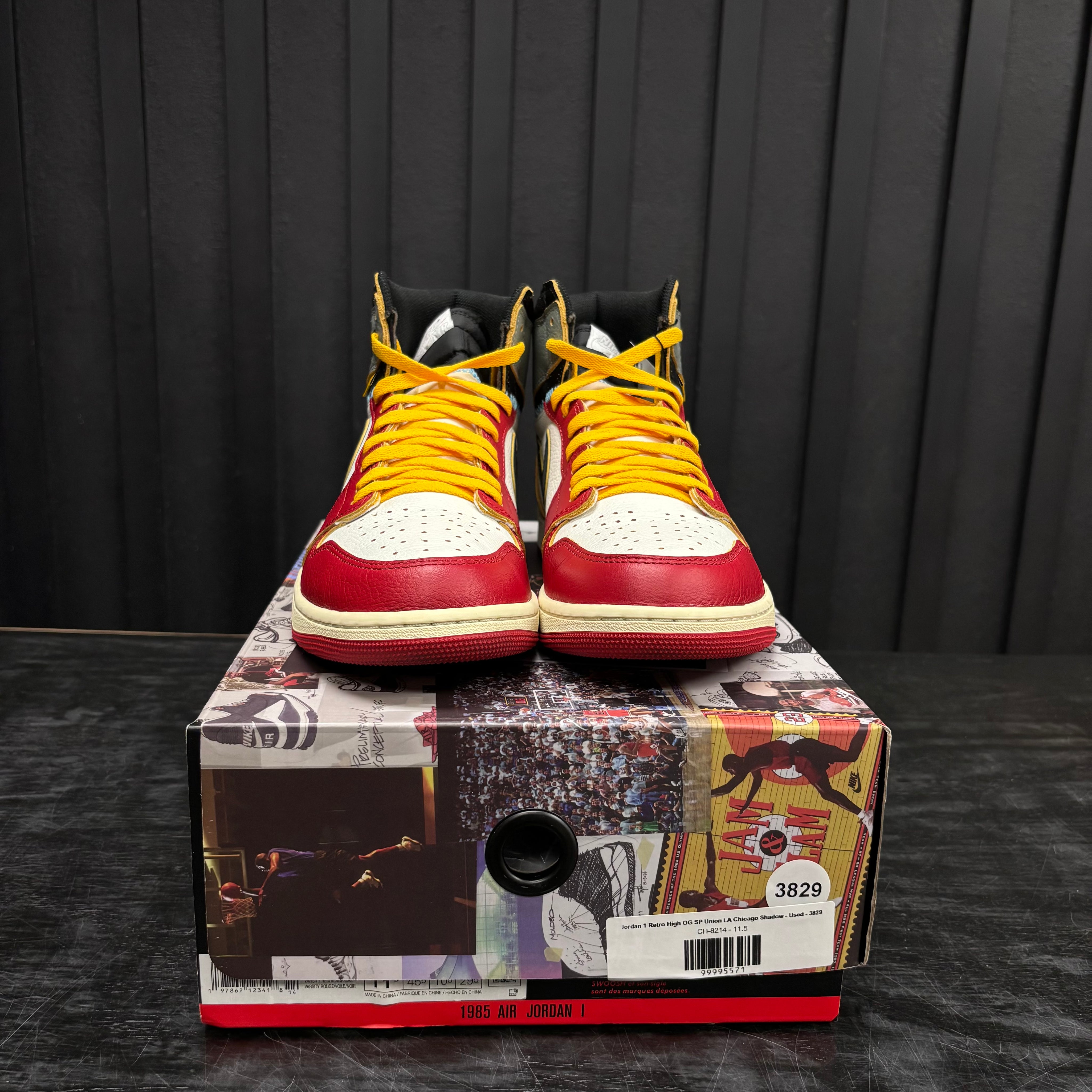 Jordan 1 Retro High OG SP Union LA Chicago Shadow - Used - 3829