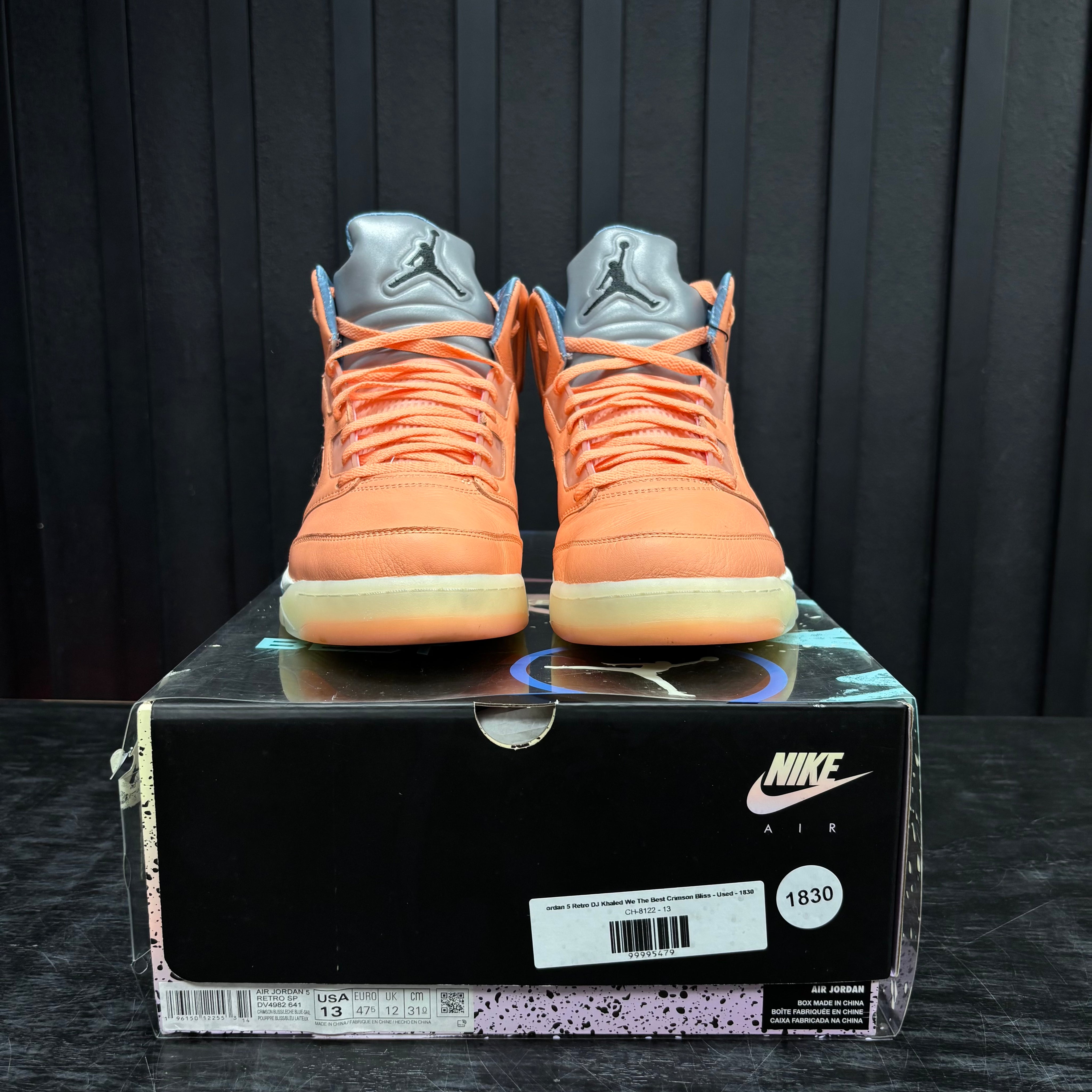 Jordan 5 Retro DJ Khaled We The Best Crimson Bliss - Used - 1830