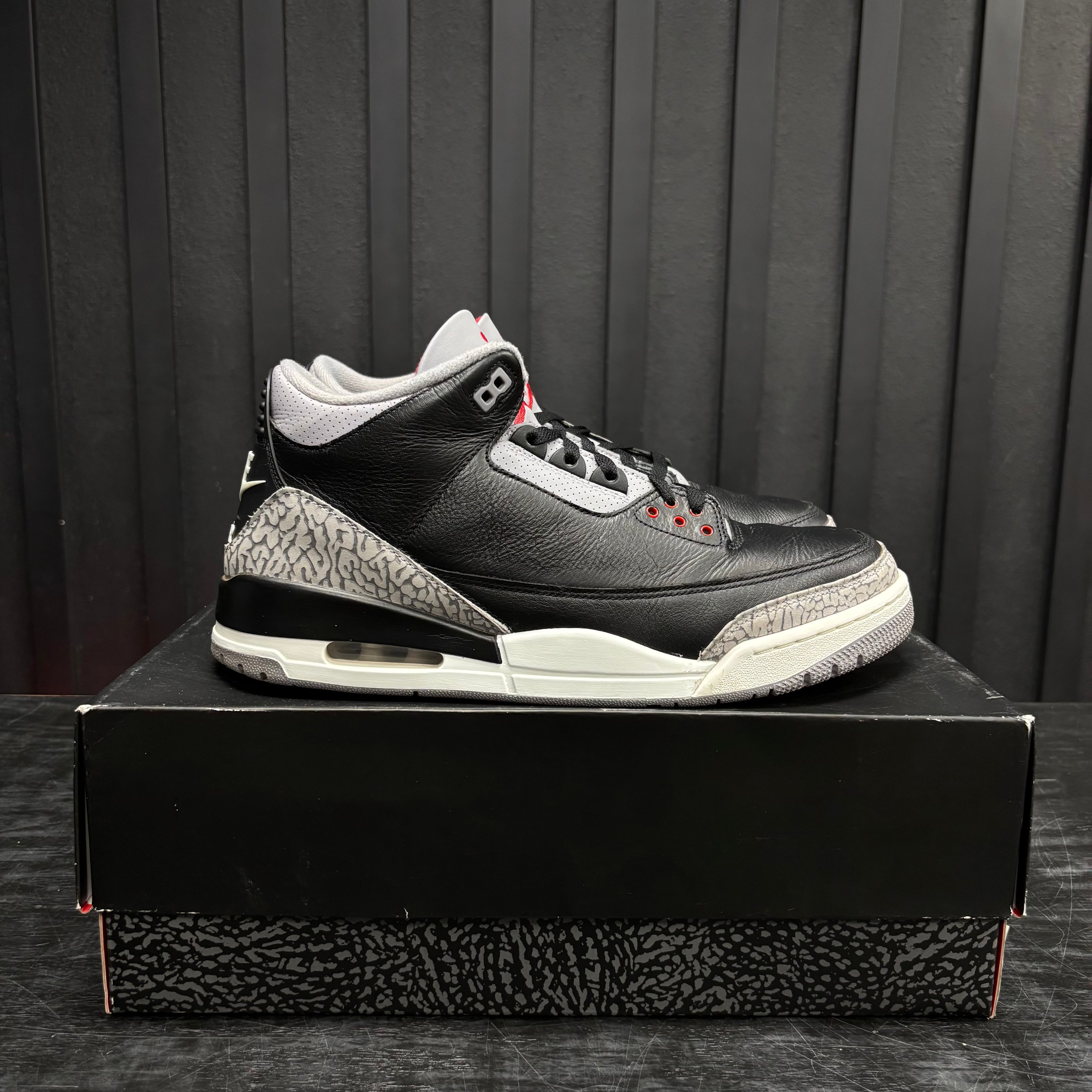 Jordan 3 Retro OG Black Cement (2024) - Used - 3861